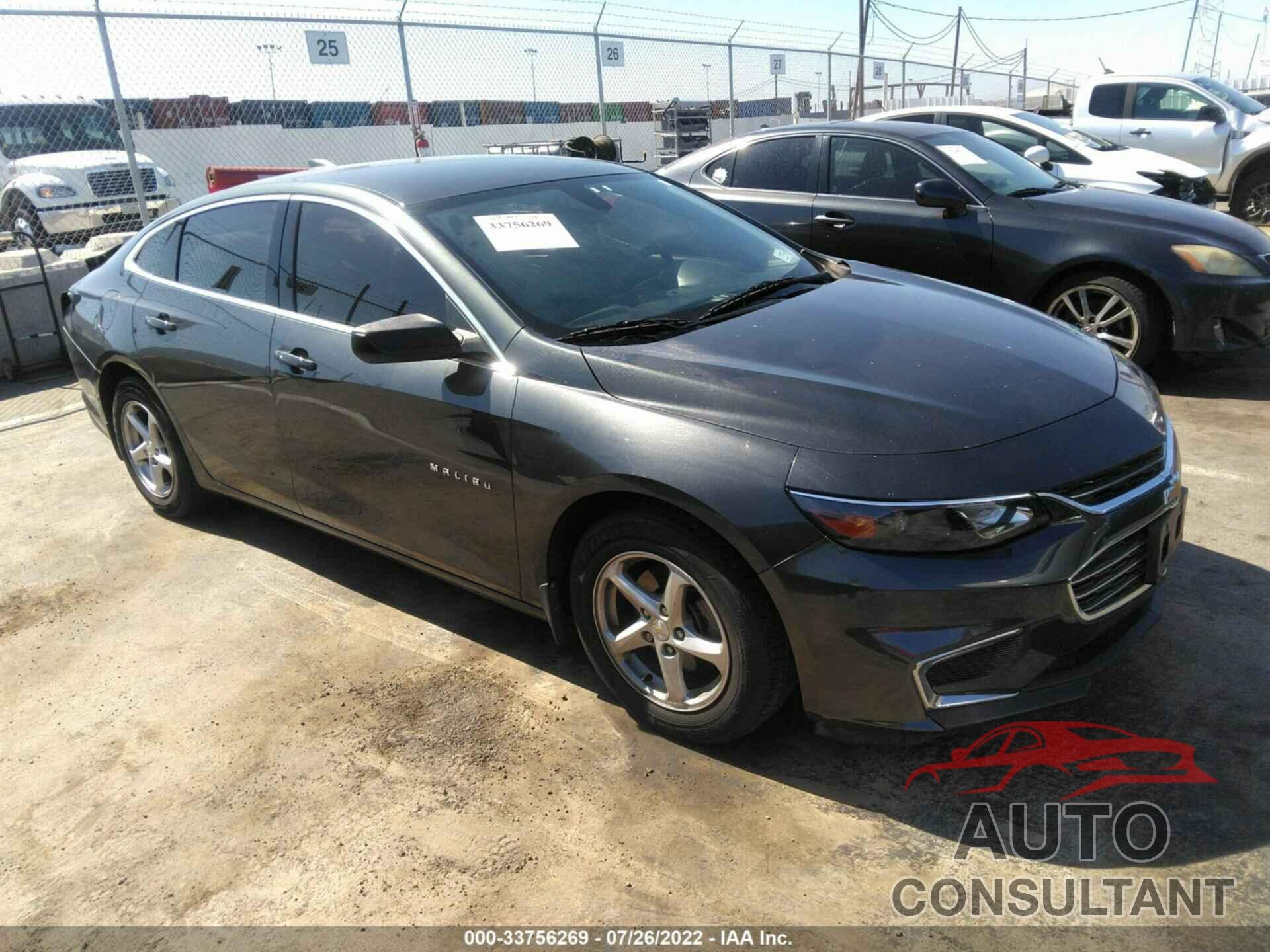 CHEVROLET MALIBU 2017 - 1G1ZB5ST7HF140151