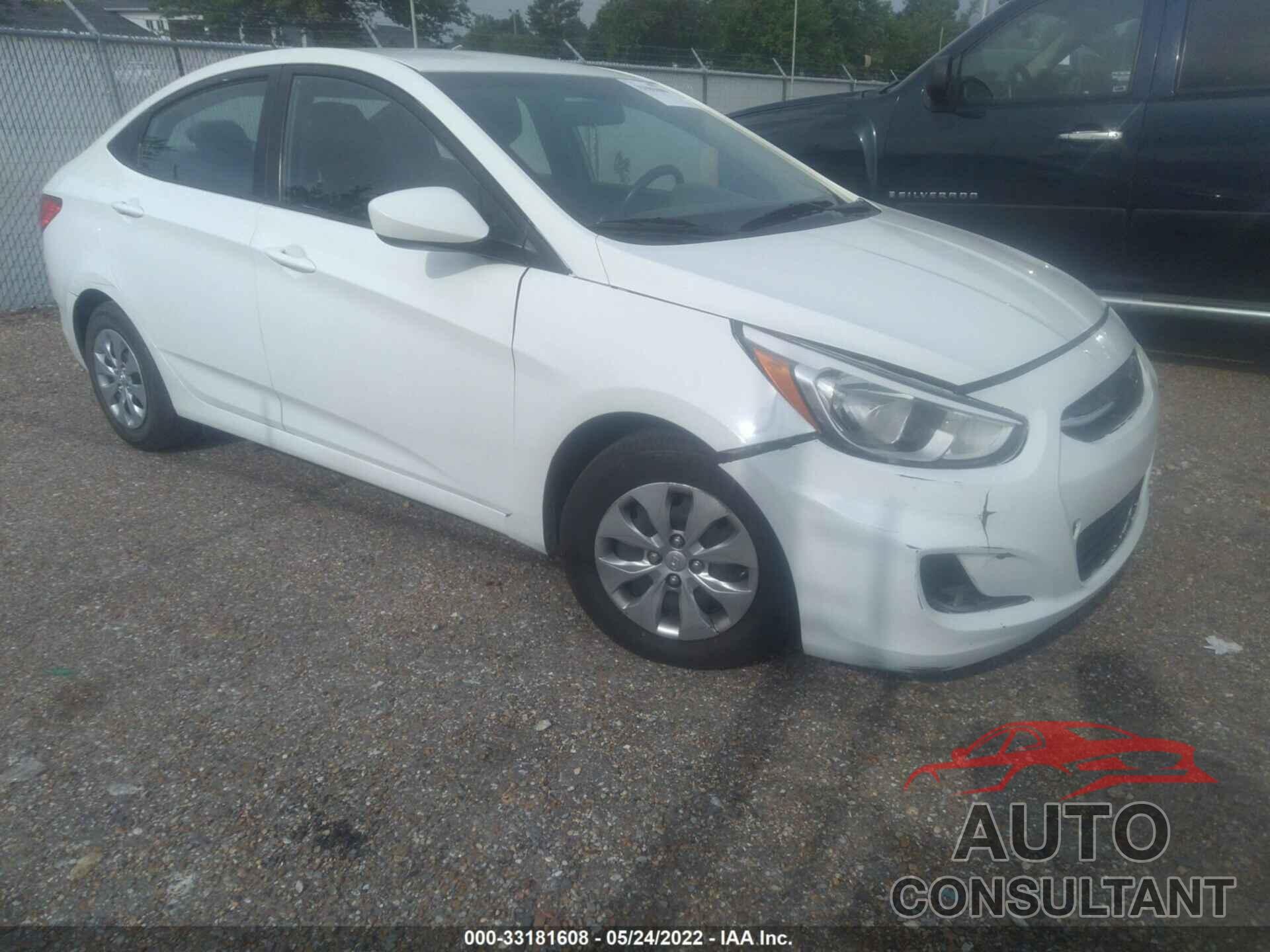 HYUNDAI ACCENT 2017 - KMHCT4AE9HU206892