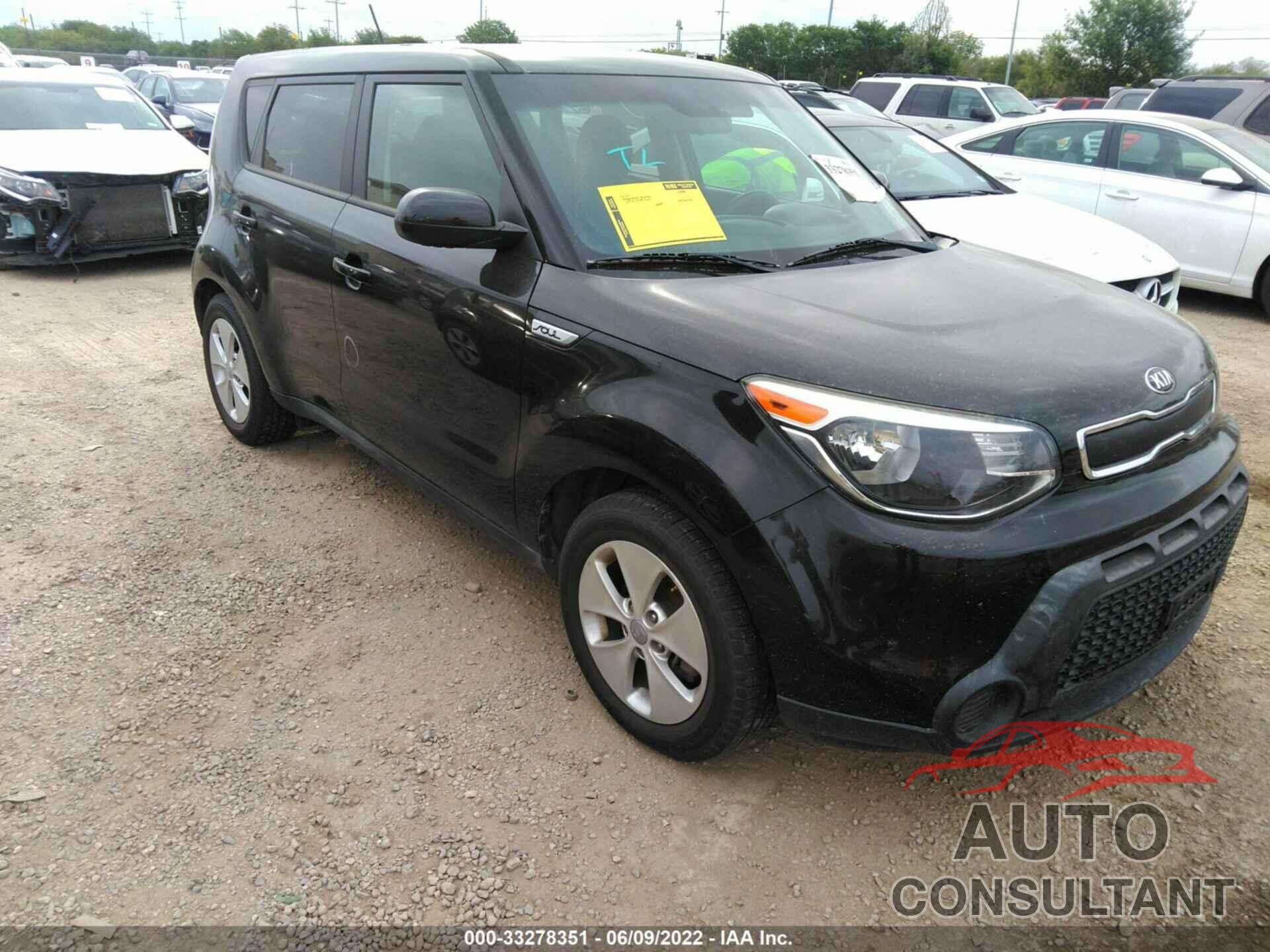 KIA SOUL 2016 - KNDJN2A29G7275529