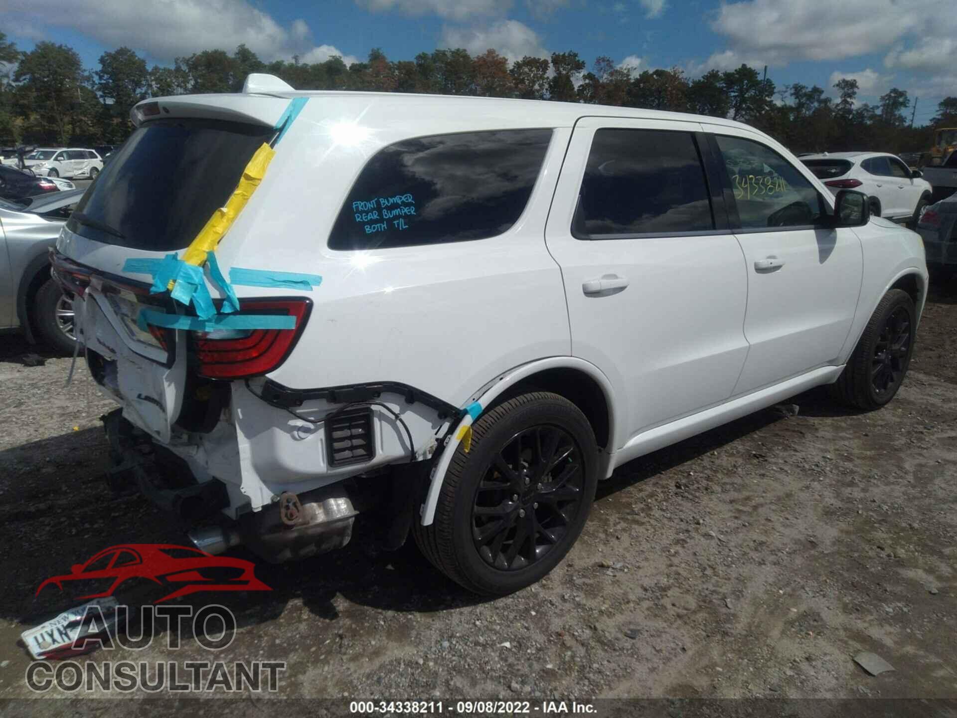 DODGE DURANGO 2016 - 1C4RDJDG4GC484580
