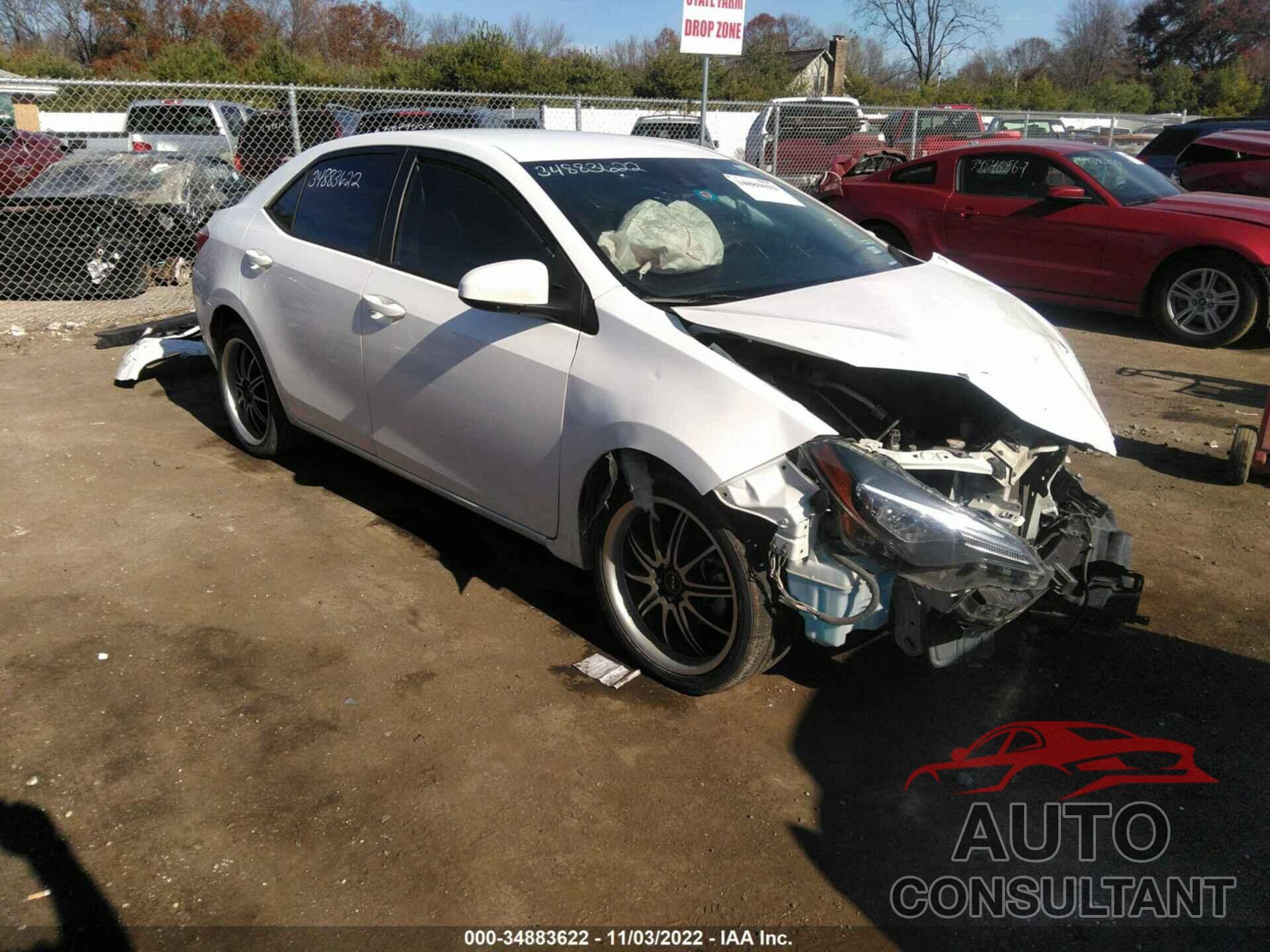 TOYOTA COROLLA 2017 - 5YFBURHE9HP701316