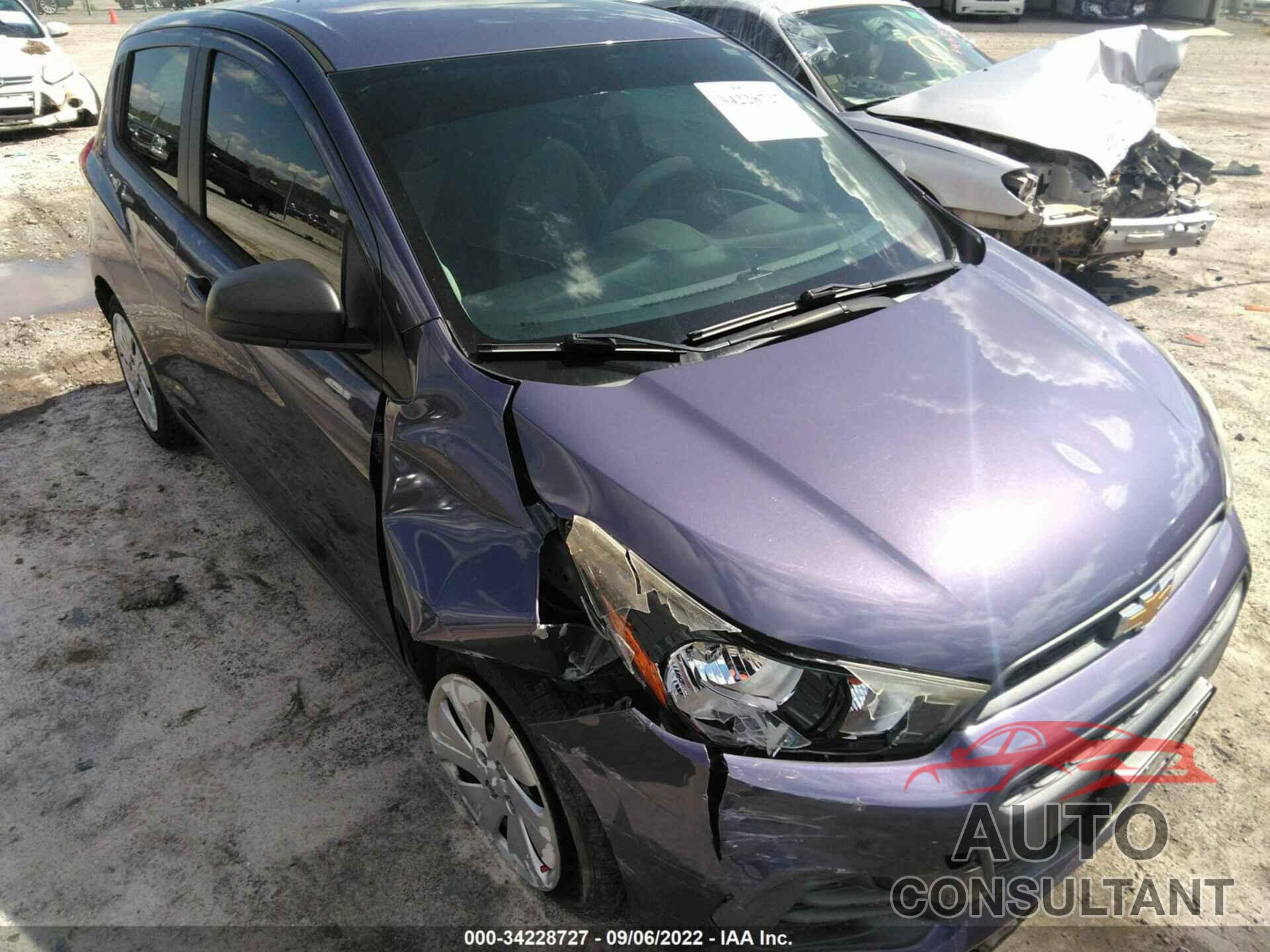 CHEVROLET SPARK 2016 - KL8CB6SA6GC559991