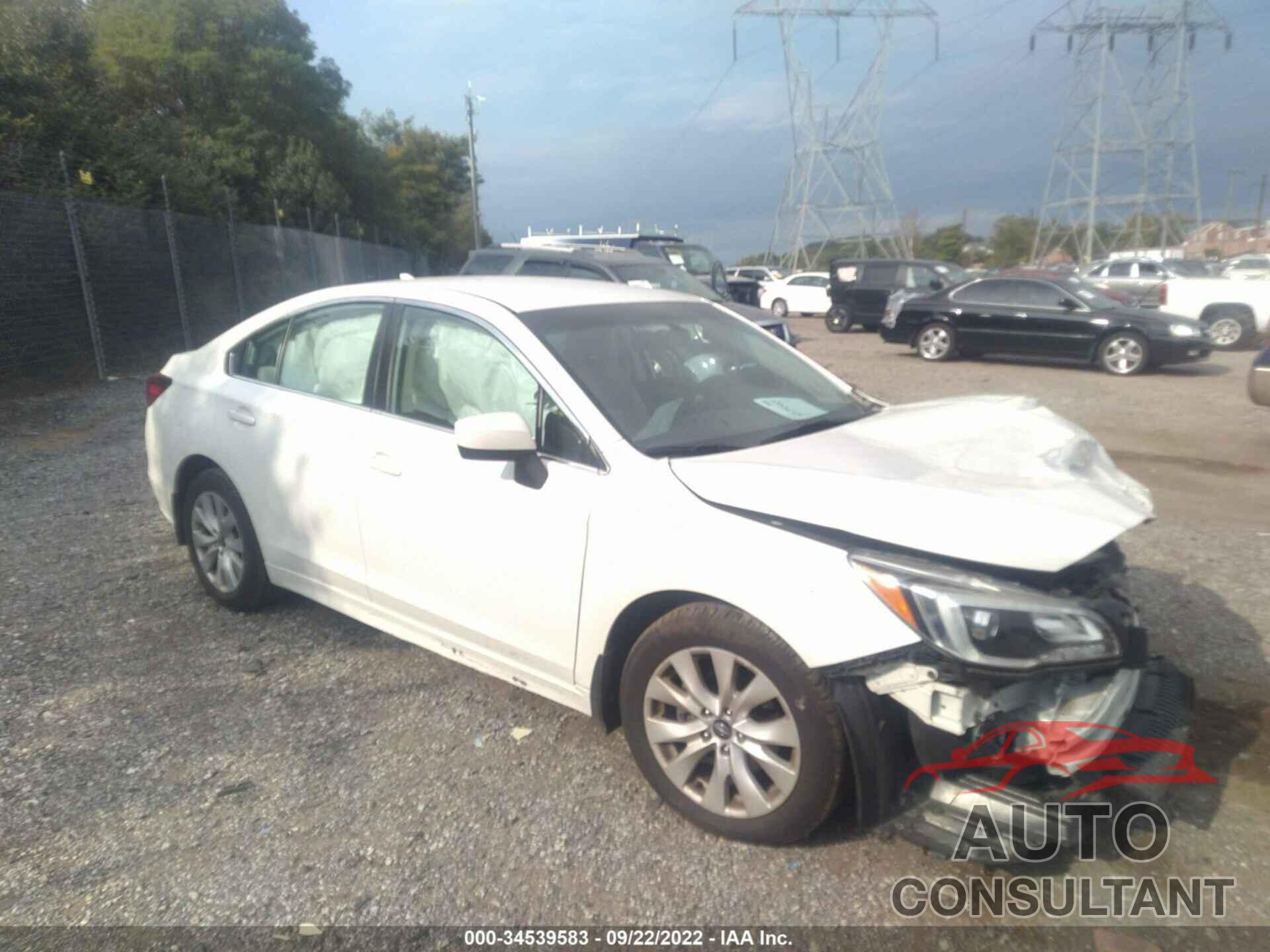 SUBARU LEGACY 2016 - 4S3BNAC61G3062886