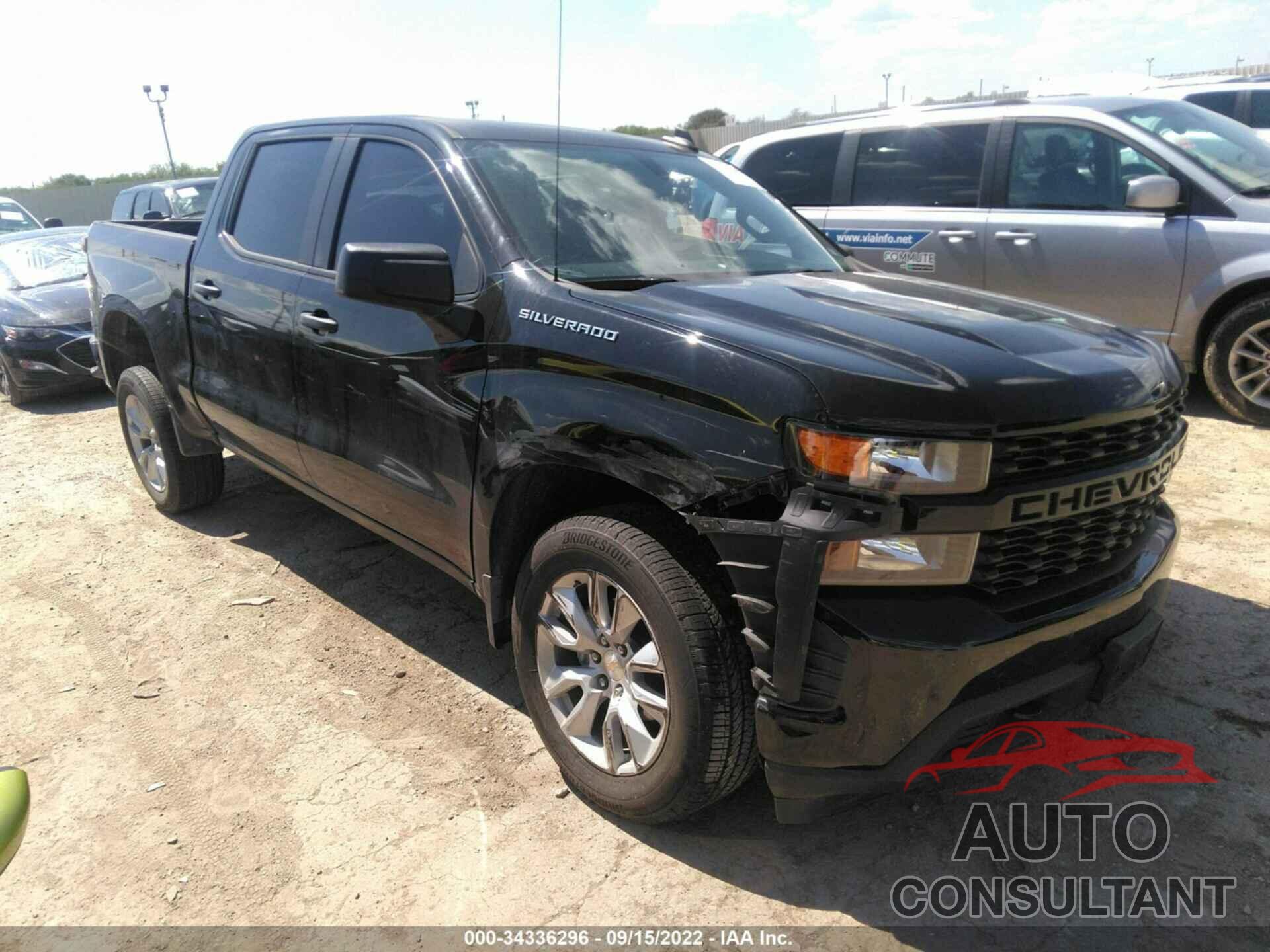 CHEVROLET SILVERADO 1500 2021 - 3GCPWBEK7MG327242