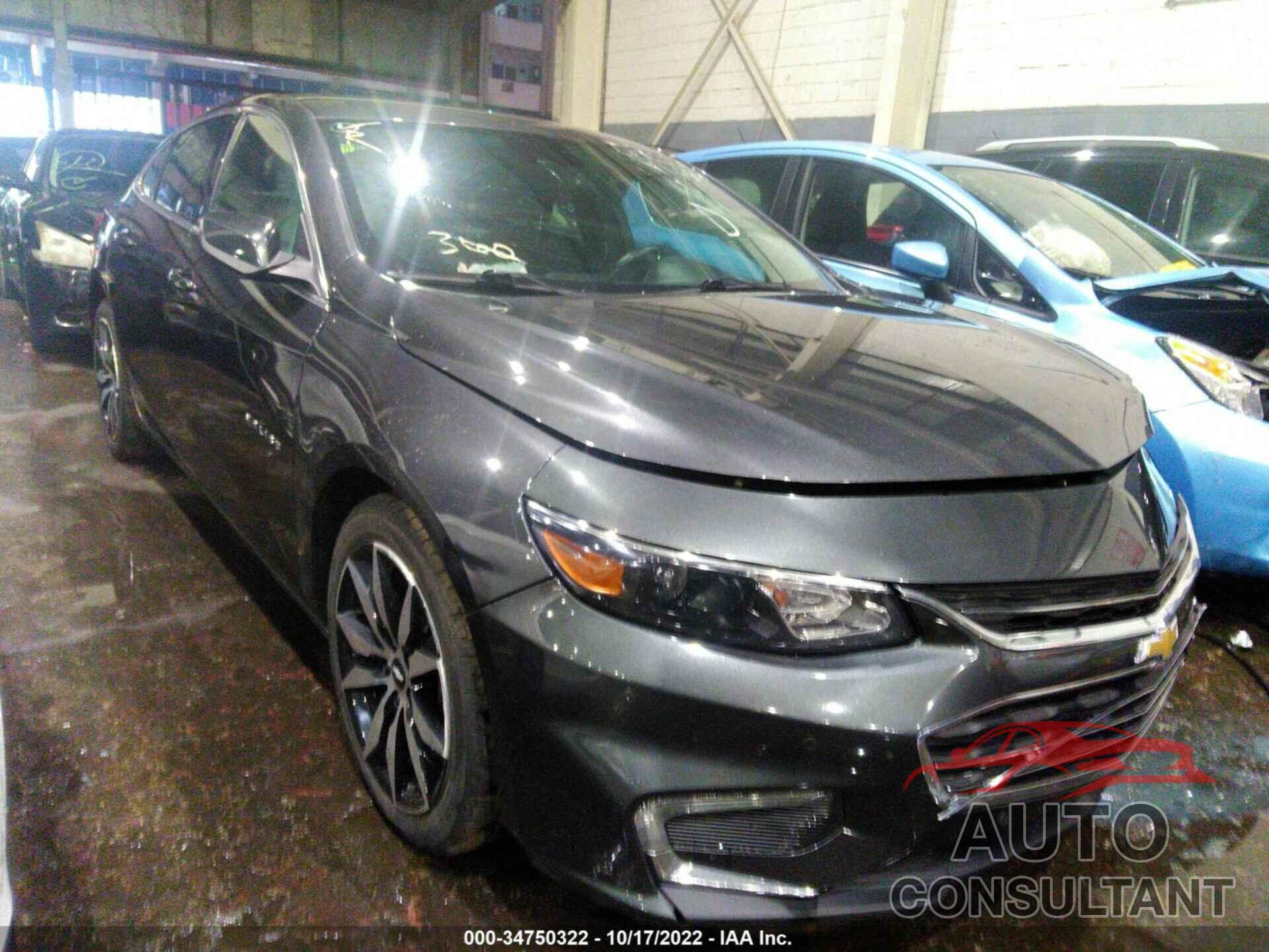CHEVROLET MALIBU 2016 - 001ZF5SX4GF231819
