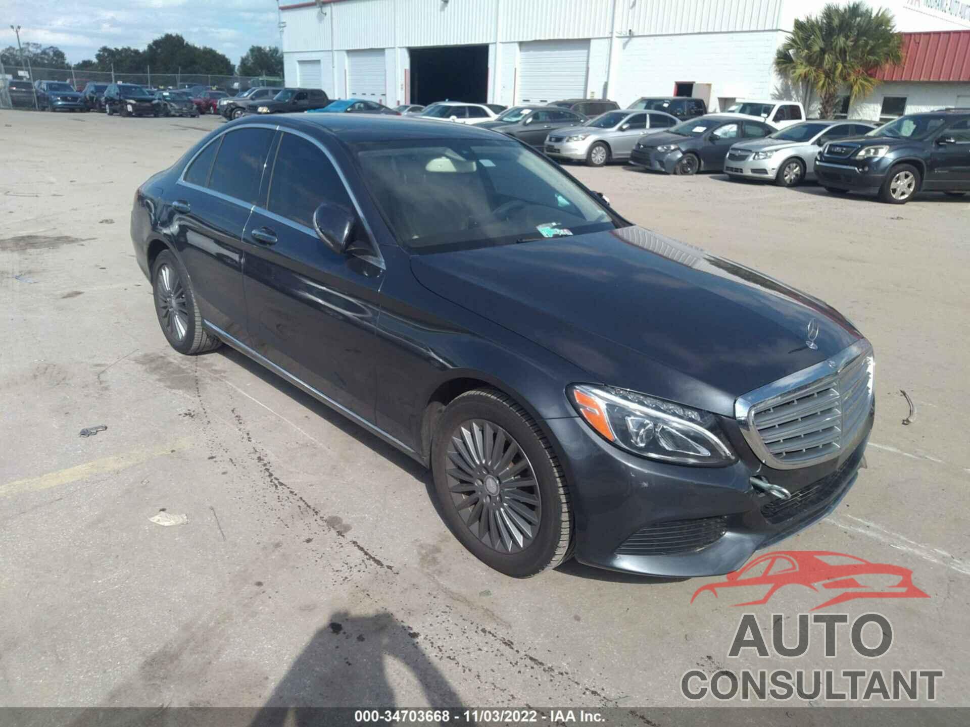 MERCEDES-BENZ C-CLASS 2015 - 55SWF4KB1FU025514