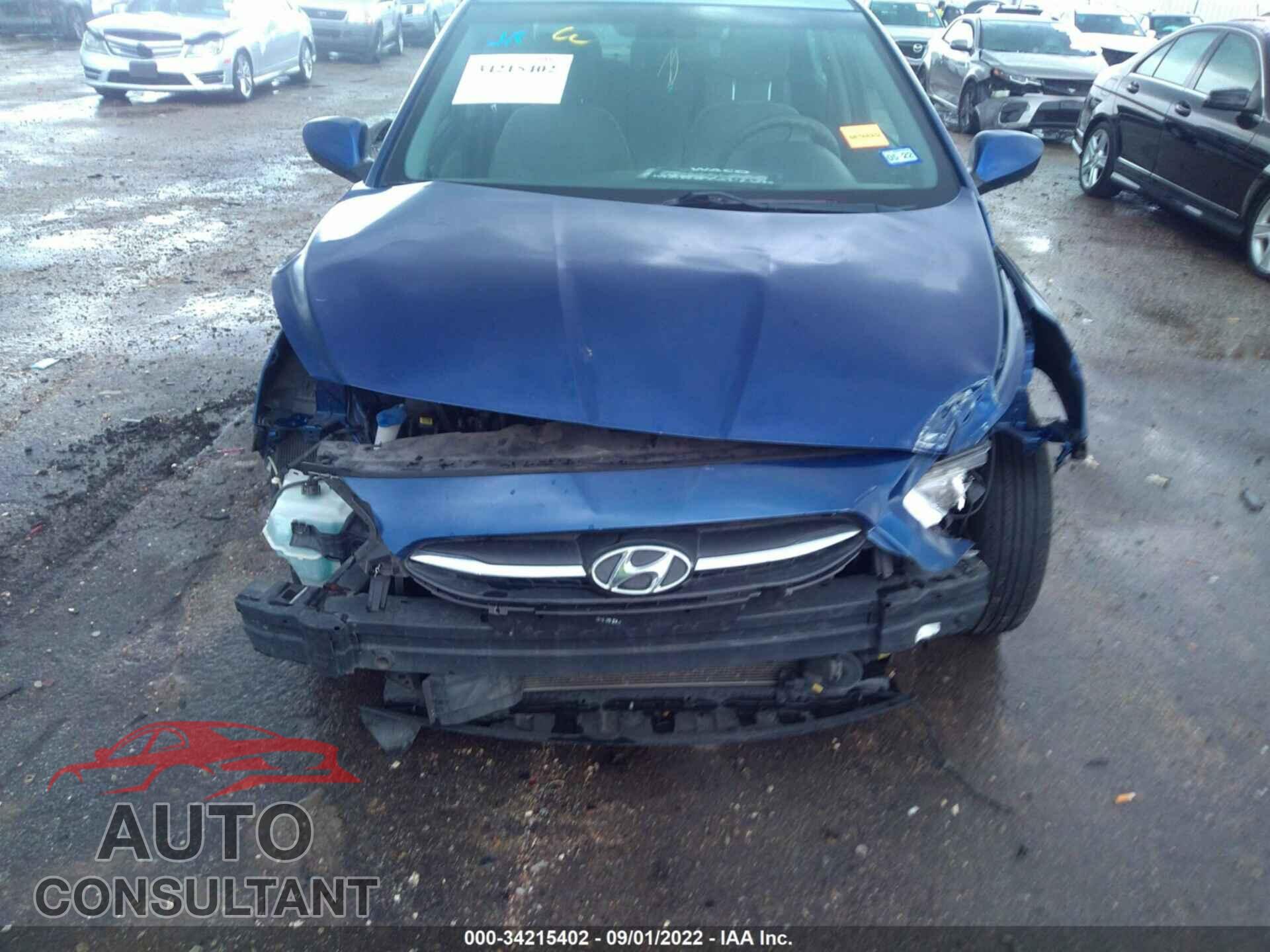 HYUNDAI ACCENT 2016 - KMHCT4AE9GU003757