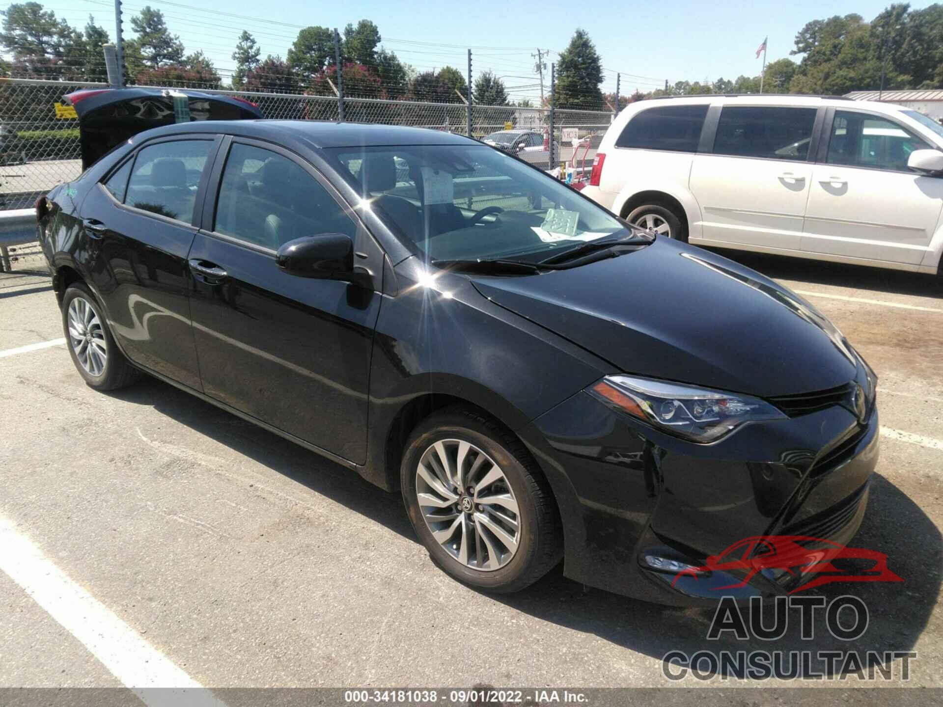 TOYOTA COROLLA 2019 - 2T1BURHE4KC174020