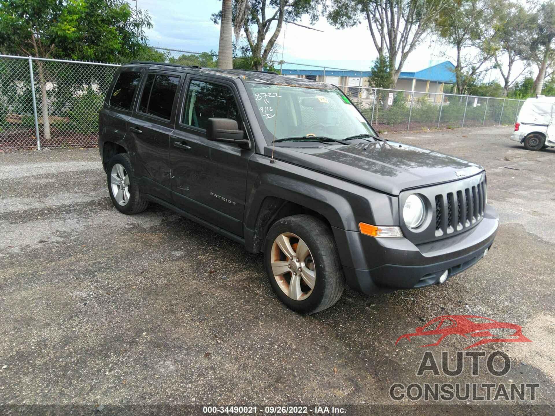 JEEP PATRIOT 2017 - 1C4NJPFA8HD148722