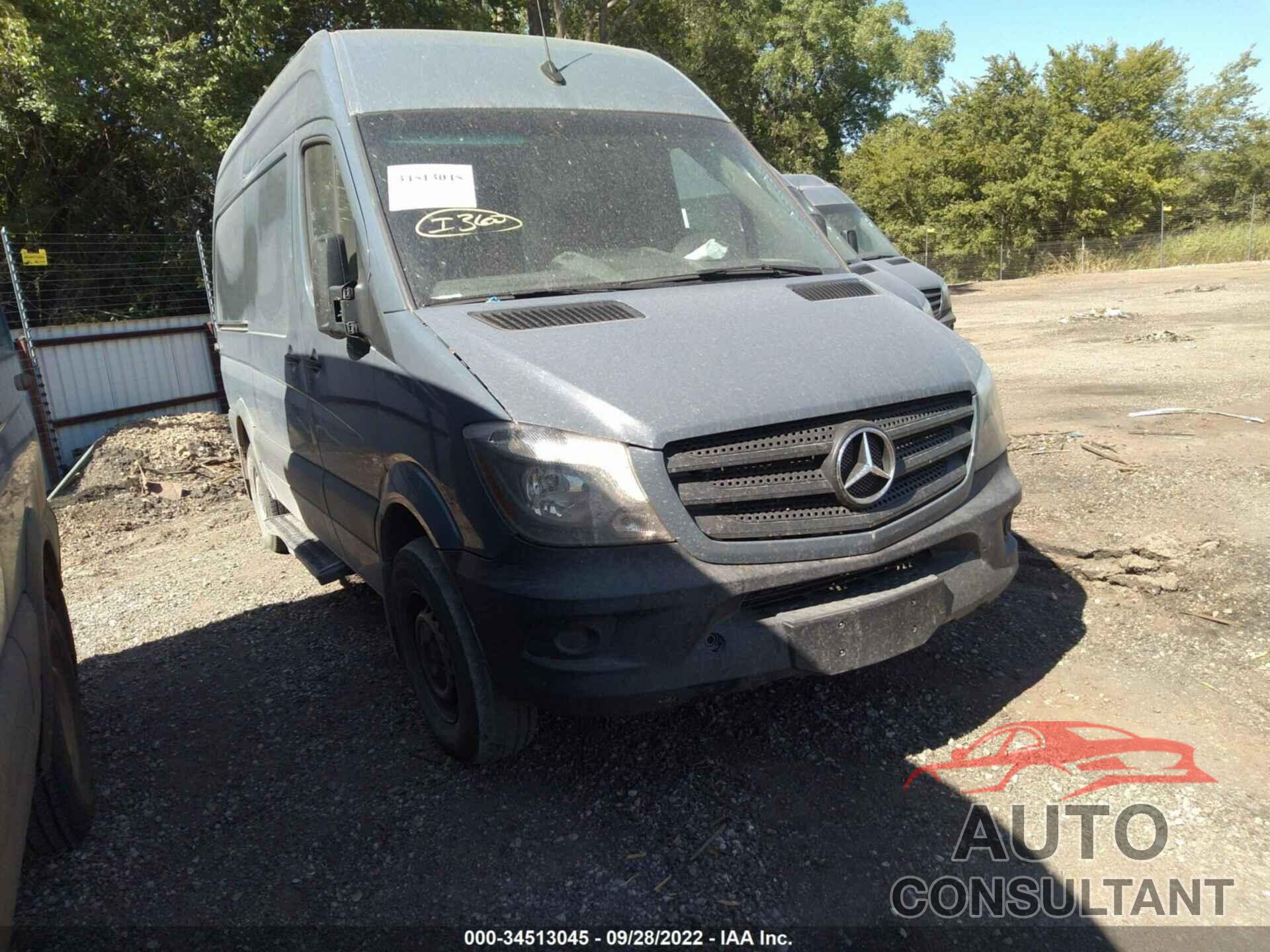 MERCEDES-BENZ SPRINTER CARGO VAN 2018 - WD3PE7CD9JP636622