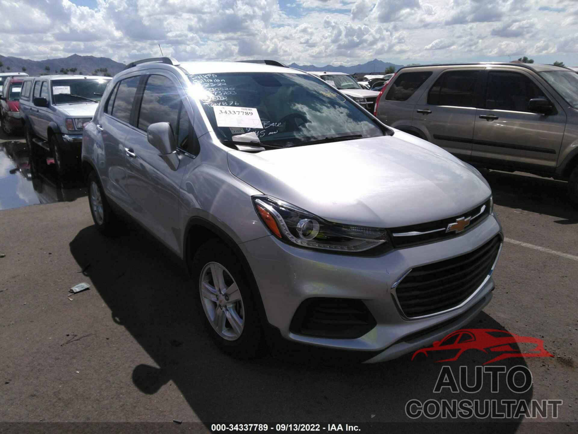 CHEVROLET TRAX 2019 - KL7CJLSB5KB893703