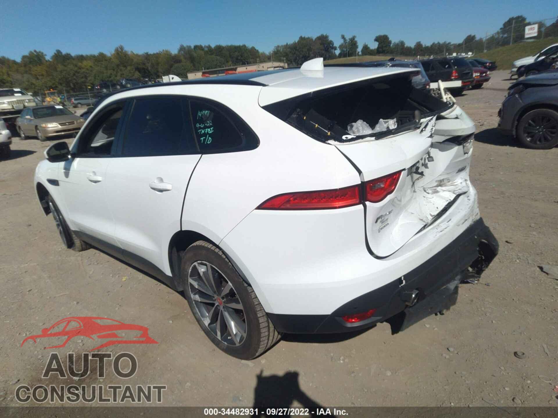 JAGUAR F-PACE 2018 - SADCK2EV2JA246572