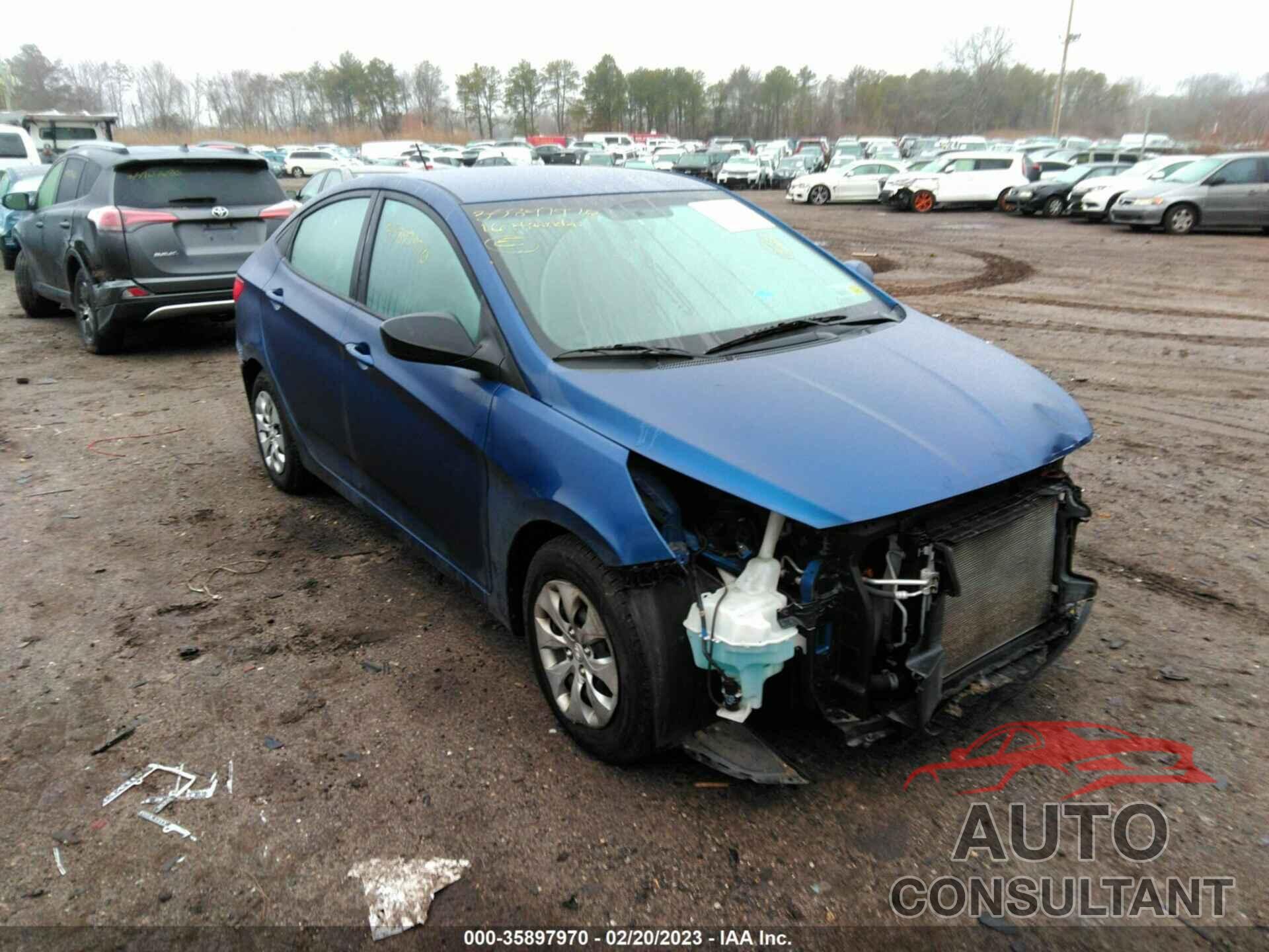 HYUNDAI ACCENT 2016 - KMHCT4AEXGU956638