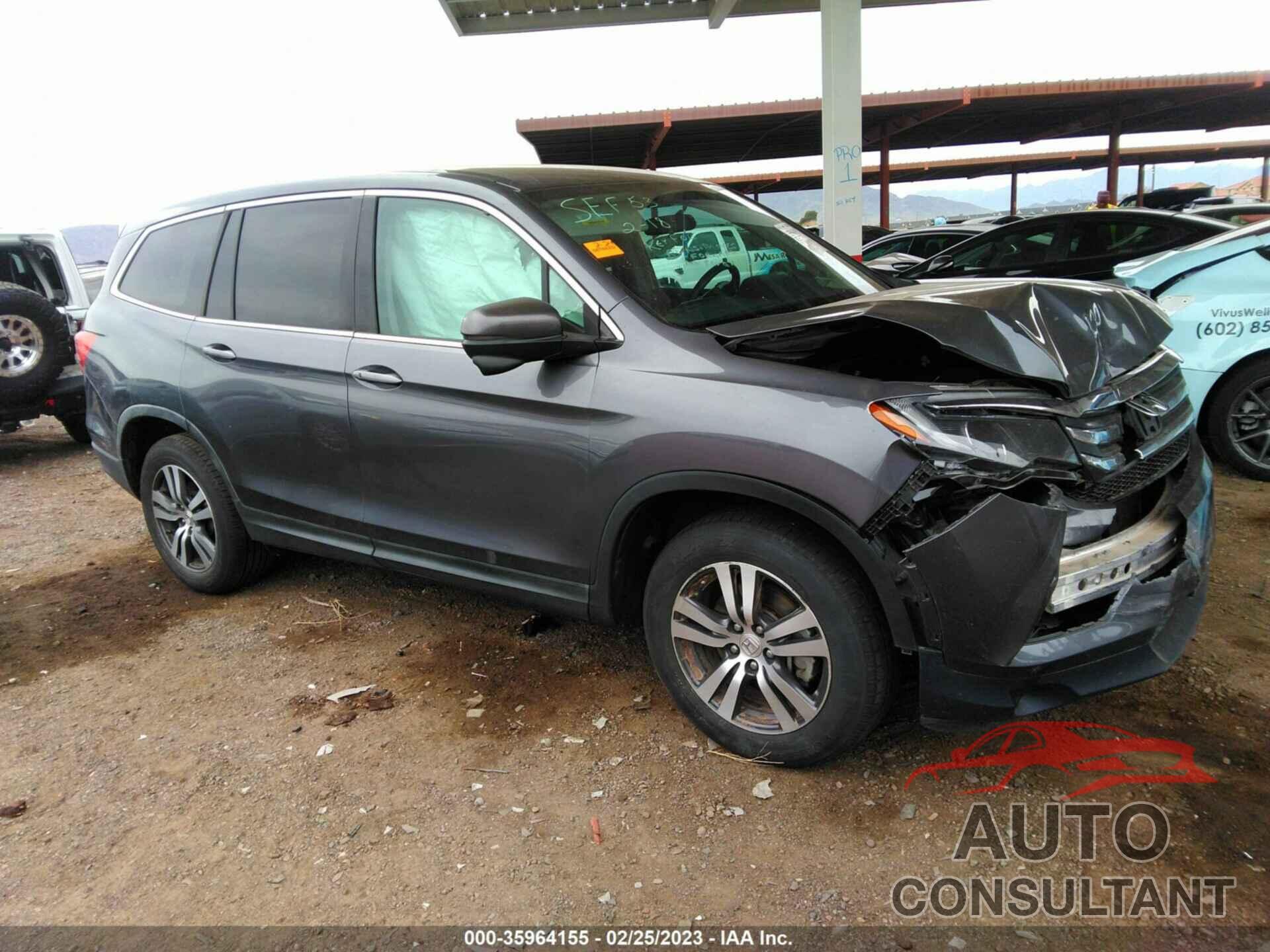 HONDA PILOT 2016 - 5FNYF5H34GB038288