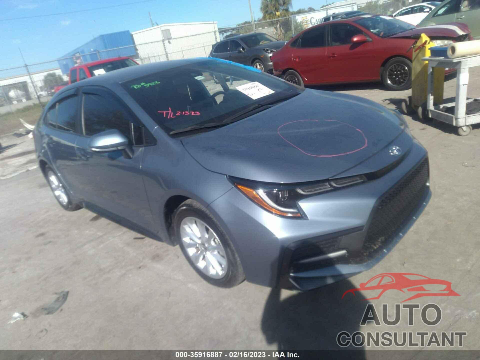 TOYOTA COROLLA 2021 - 5YFS4MCE0MP062506
