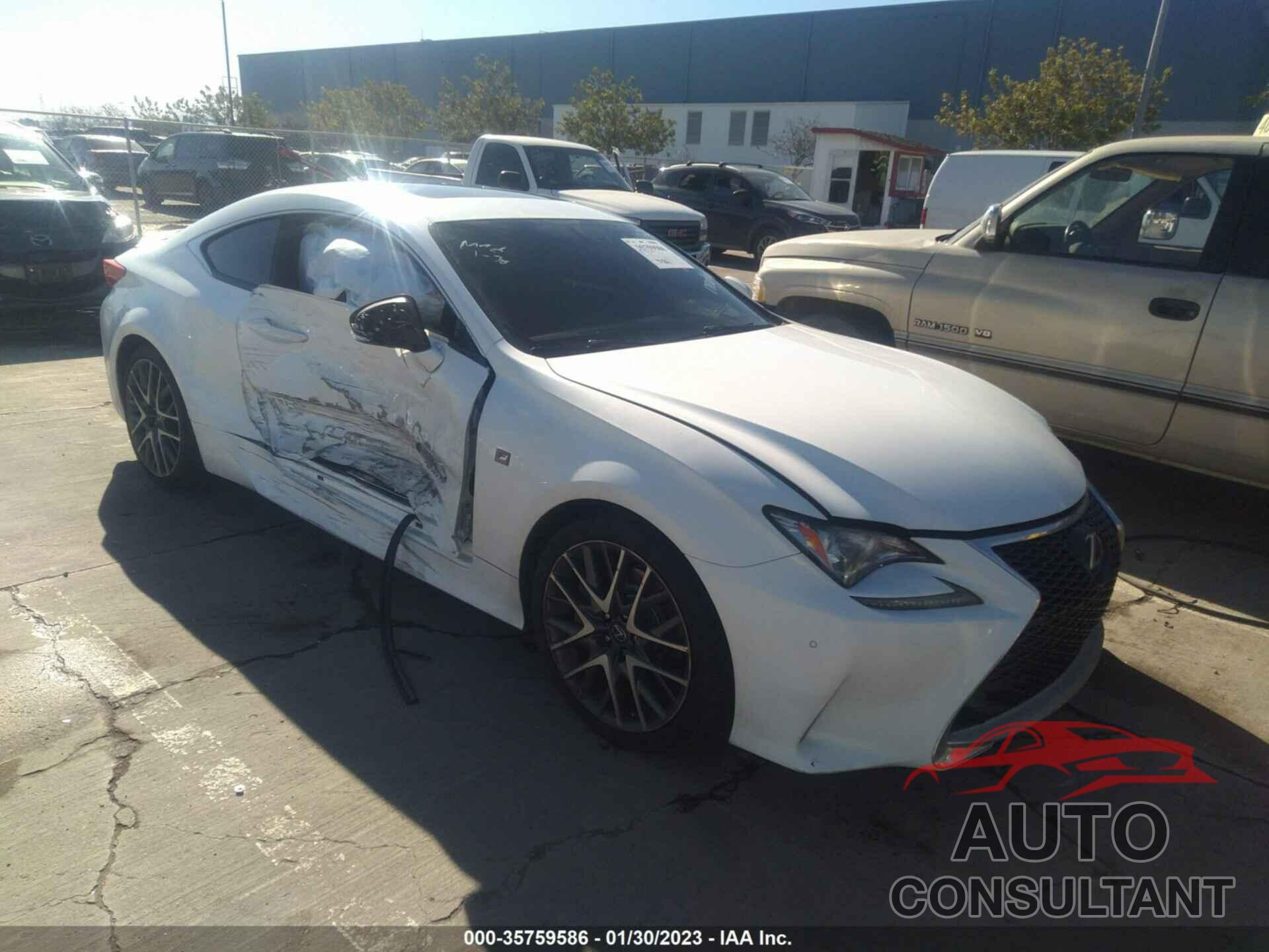 LEXUS RC 200T 2016 - JTHHA5BC7G5001758