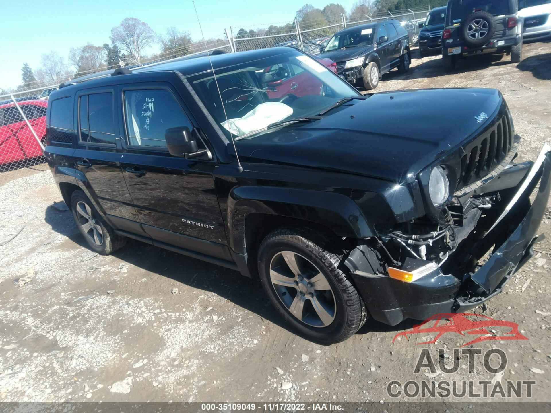 JEEP PATRIOT 2017 - 1C4NJPFA4HD132873