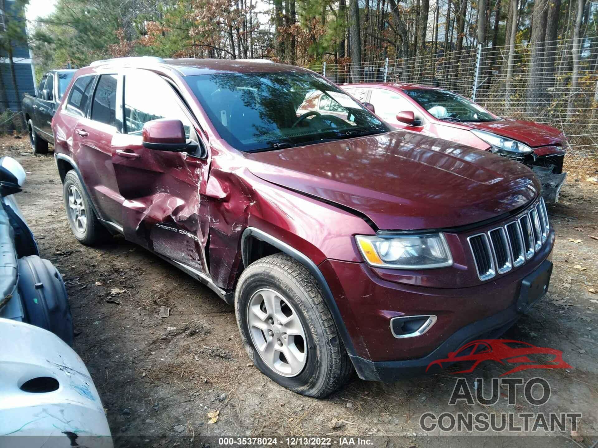 JEEP GRAND CHEROKEE 2016 - 1C4RJFAG2GC474530