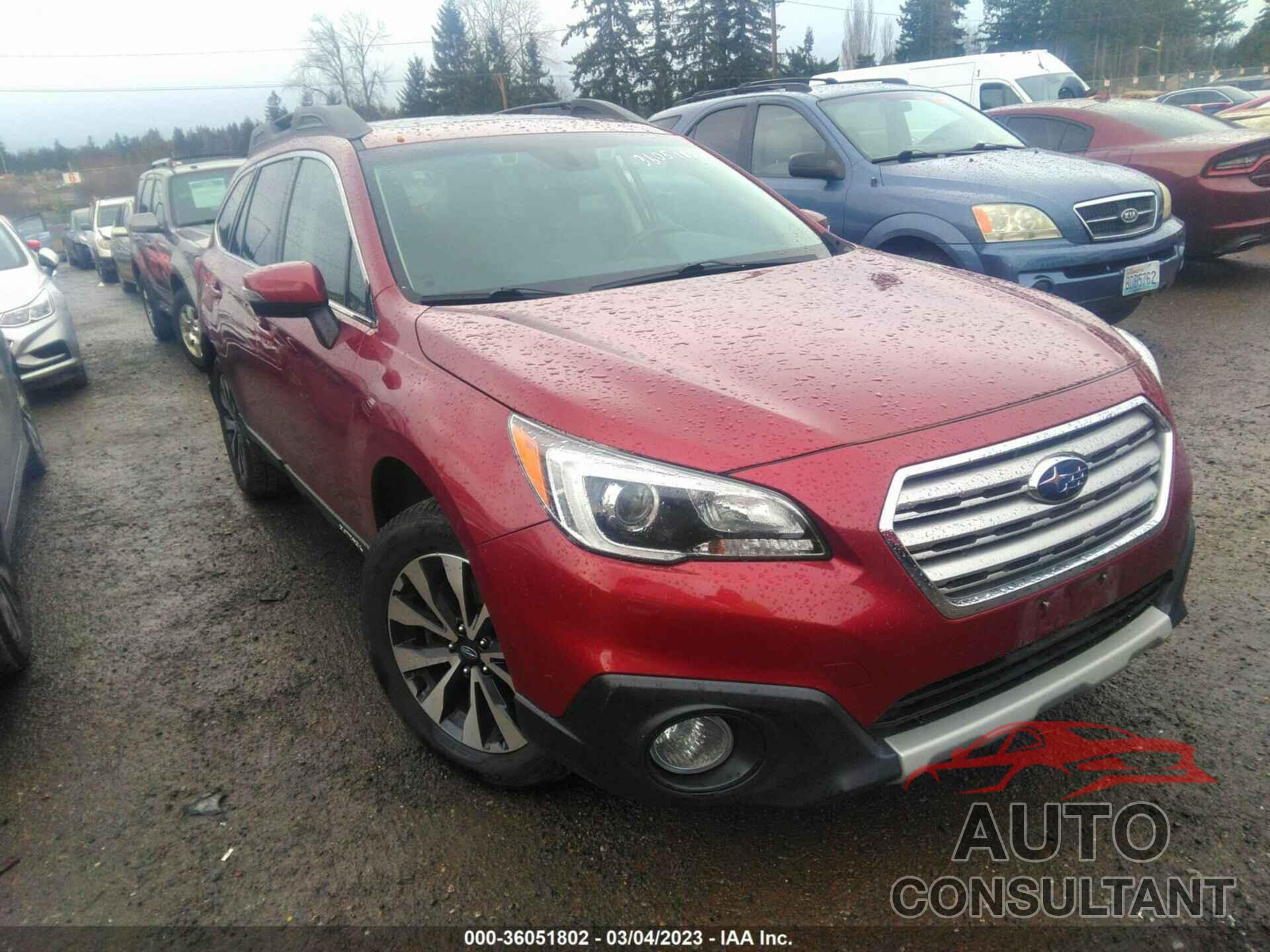 SUBARU OUTBACK 2017 - 4S4BSENC4H3337828