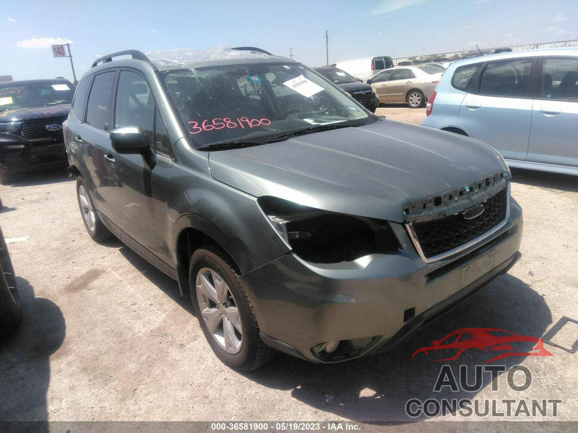 SUBARU FORESTER 2016 - JF2SJAHC5GH553055