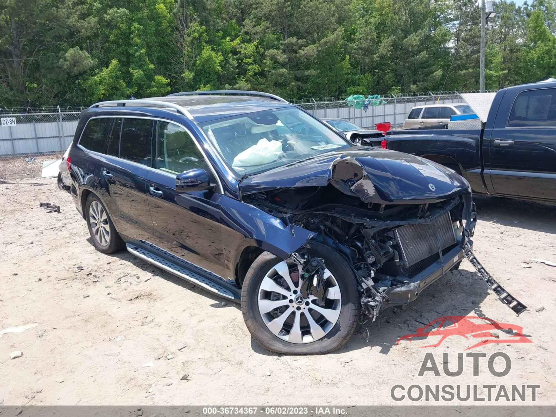 MERCEDES-BENZ GLS 450 2017 - 4JGDF6EE7HA969822