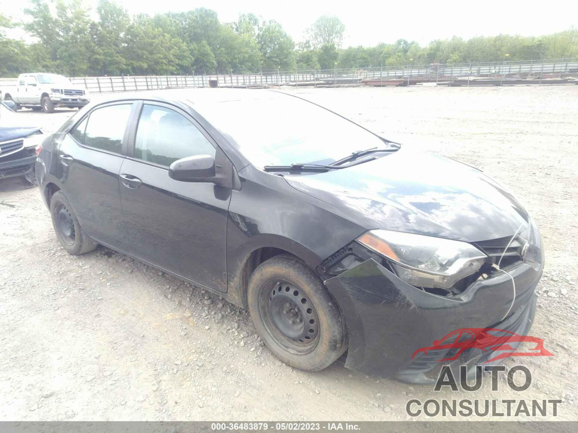 TOYOTA COROLLA 2016 - 2T1BURHE3GC663130