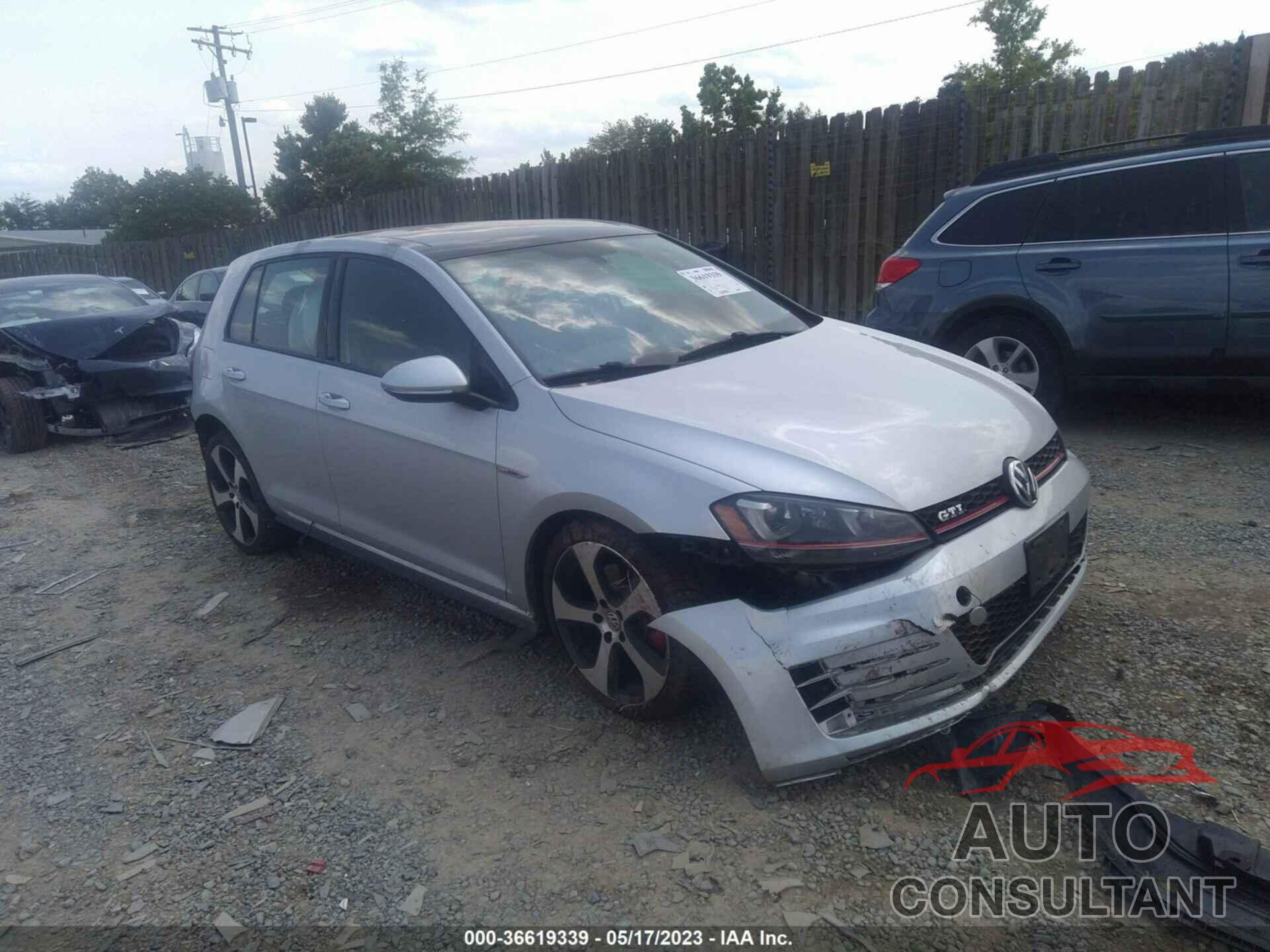 VOLKSWAGEN GOLF GTI 2015 - 3VW5T7AU3FM034105