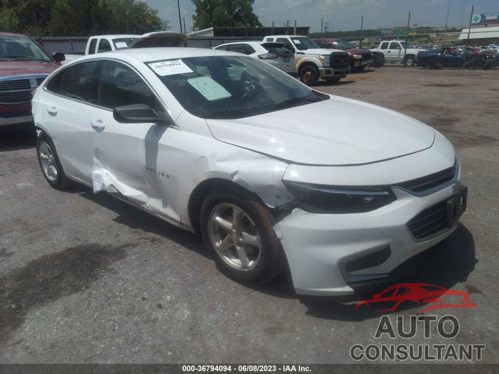 CHEVROLET MALIBU 2018 - 1G1ZC5ST7JF191183