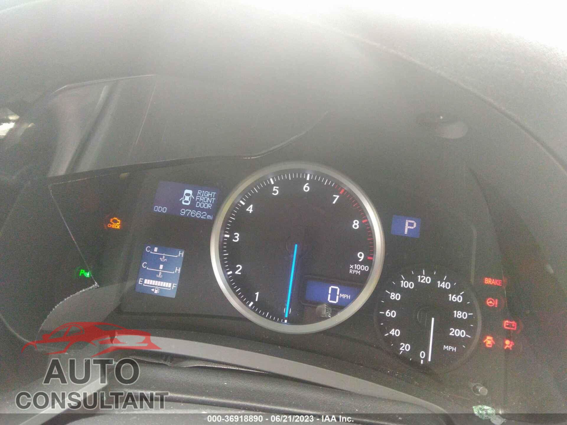 LEXUS IS F 2011 - JTHBP5C21B5008336