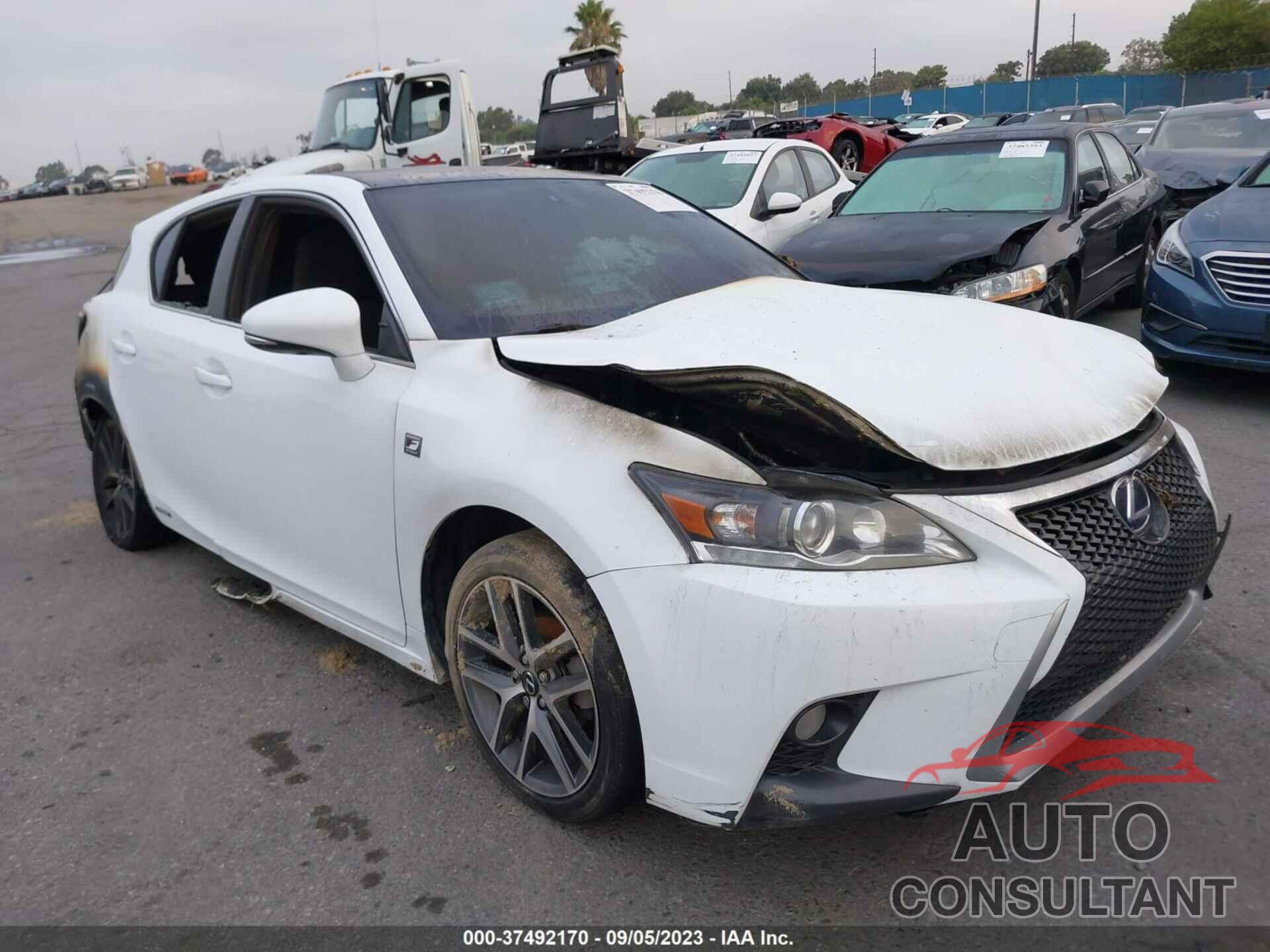 LEXUS CT 200H 2015 - JTHKD5BH1F2246595