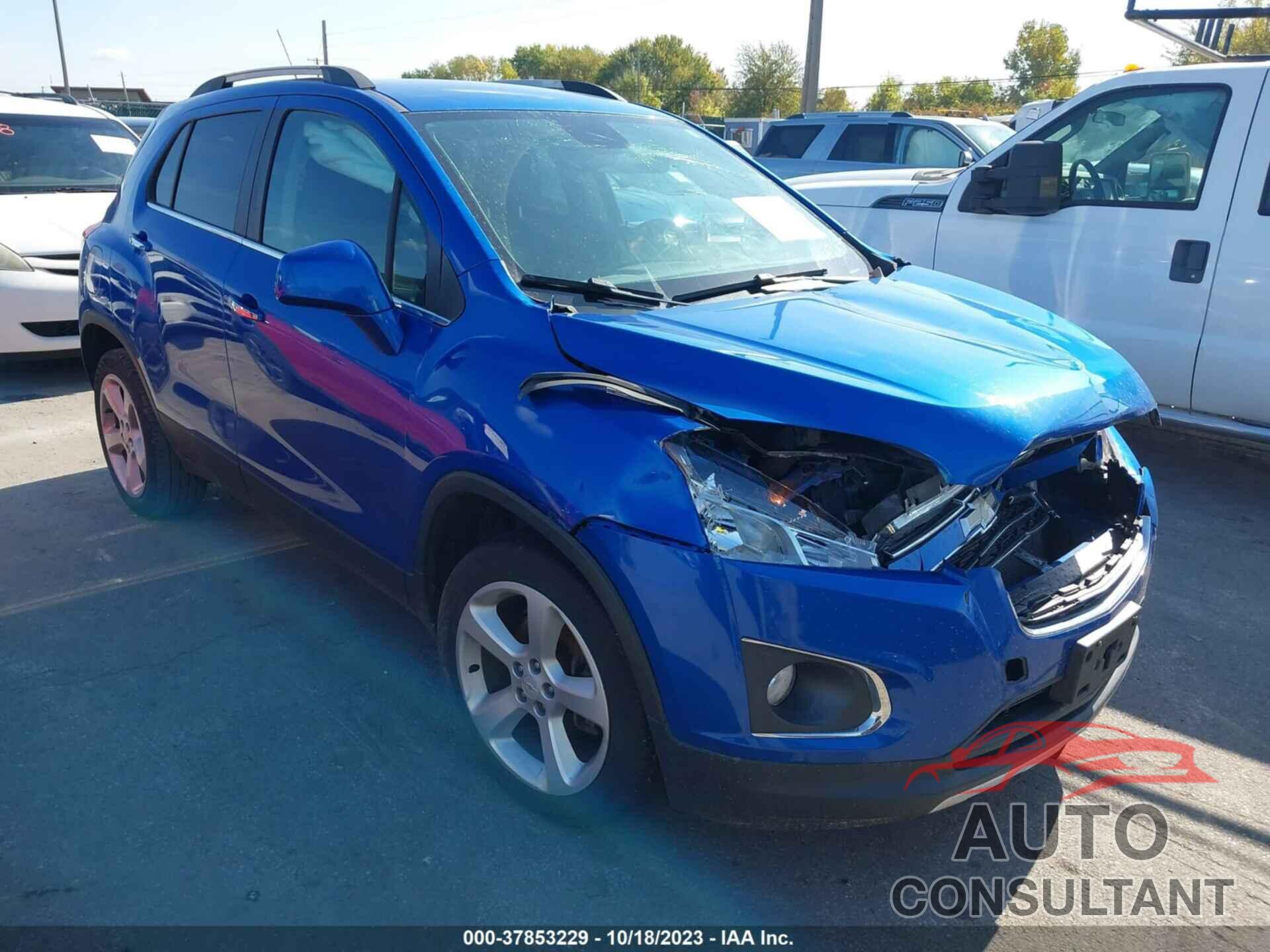 CHEVROLET TRAX 2015 - KL7CJTSB4FB221346