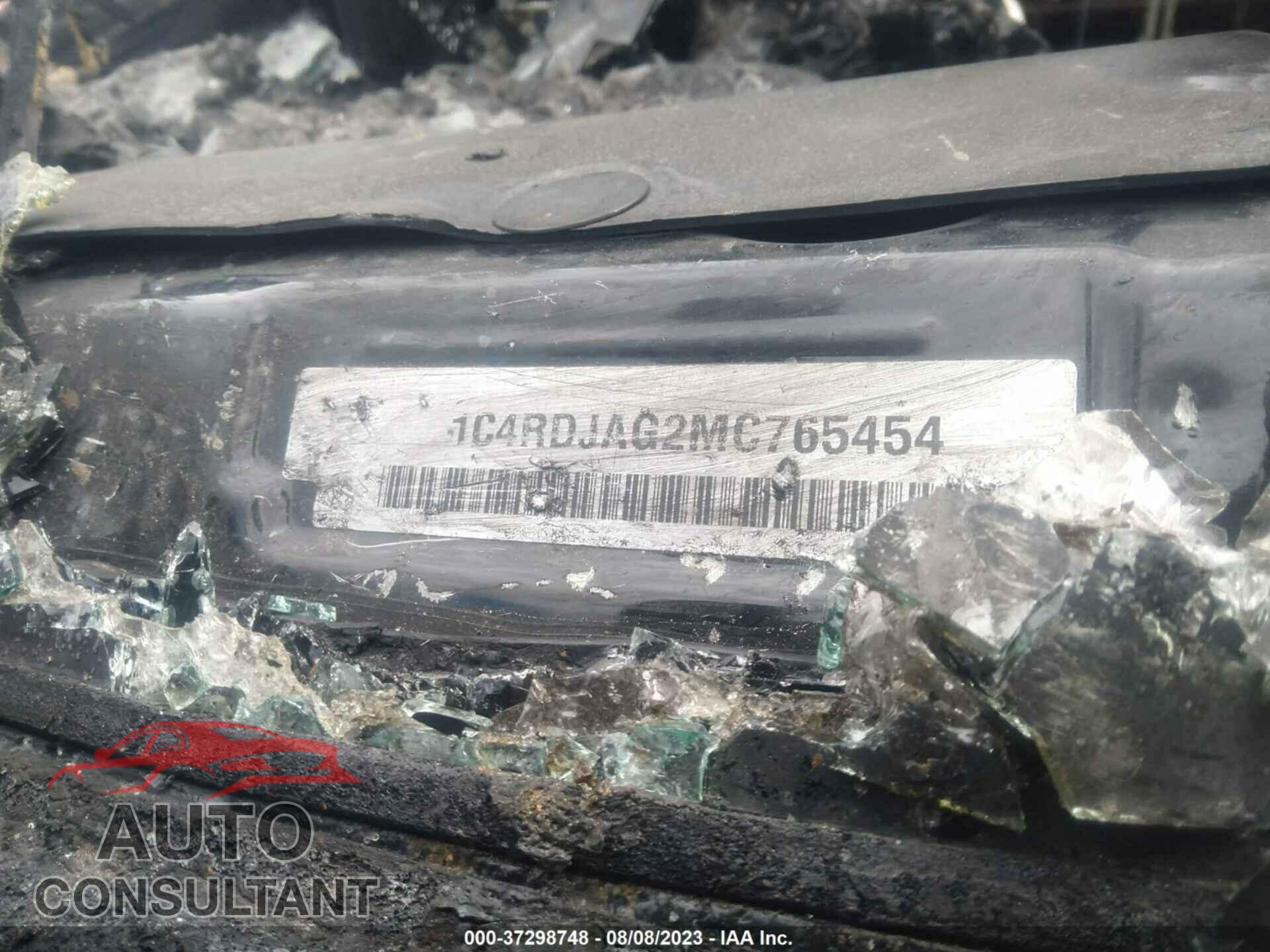 DODGE DURANGO 2021 - 1C4RDJAG2MC765454