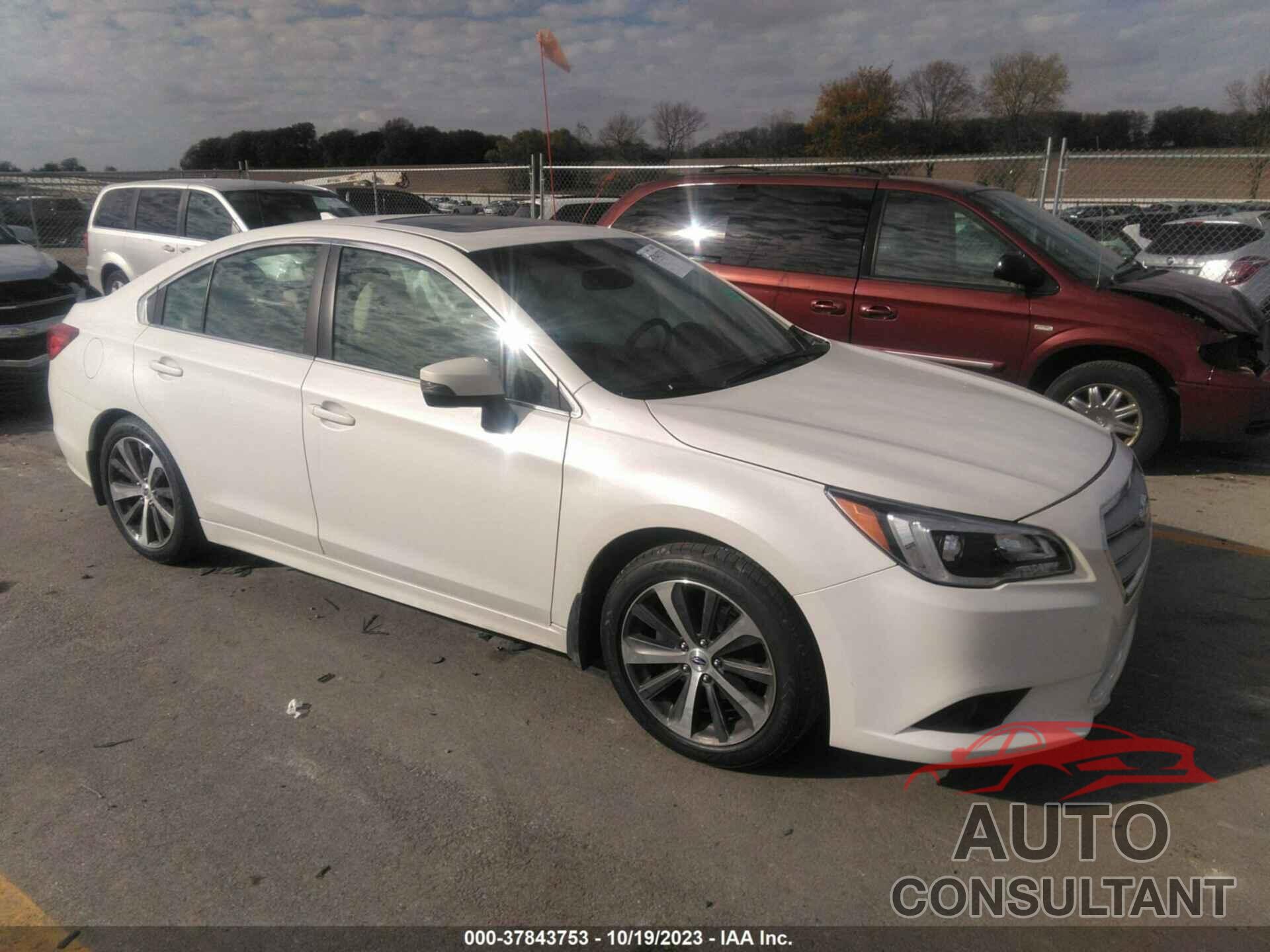 SUBARU LEGACY 2016 - 4S3BNBL68G3039949