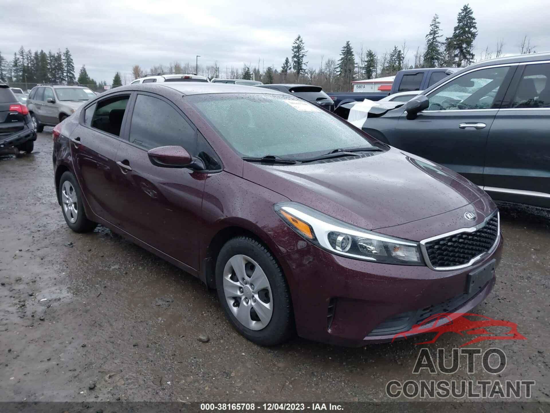 KIA FORTE 2018 - 3KPFK4A79JE258288