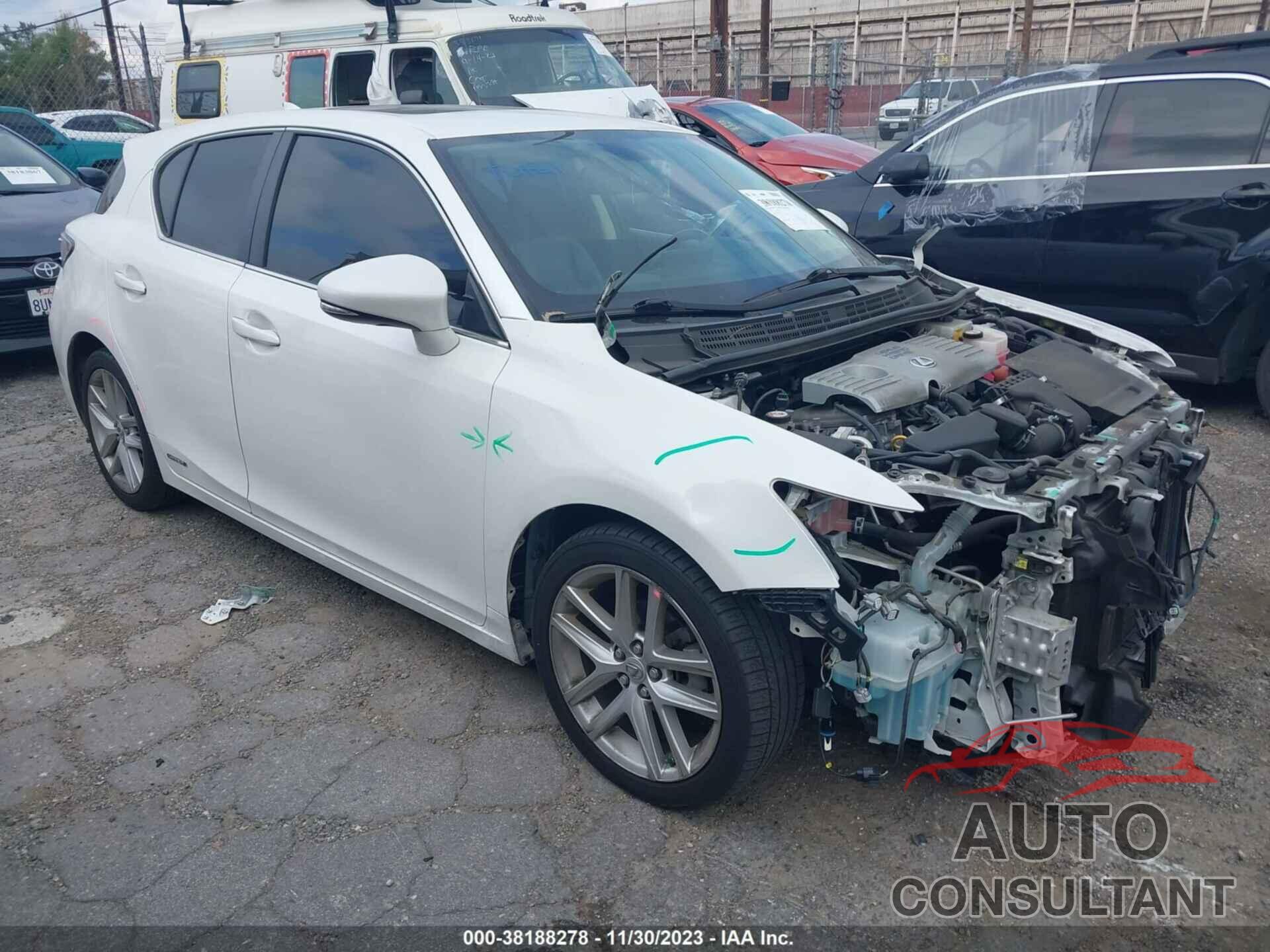 LEXUS CT 200H 2017 - JTHKD5BH6H2291177