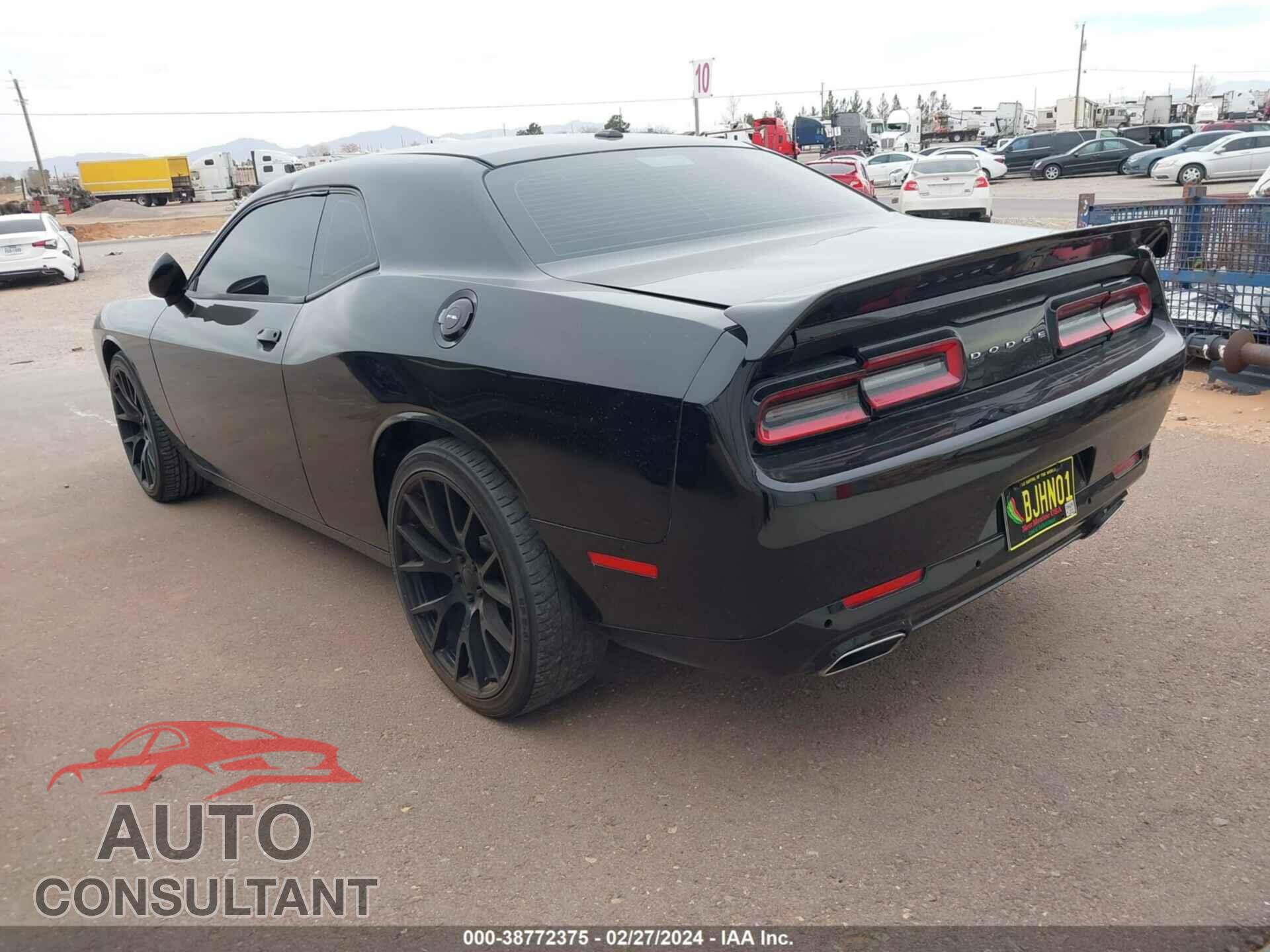 DODGE CHALLENGER 2018 - 2C3CDZAG3JH199192