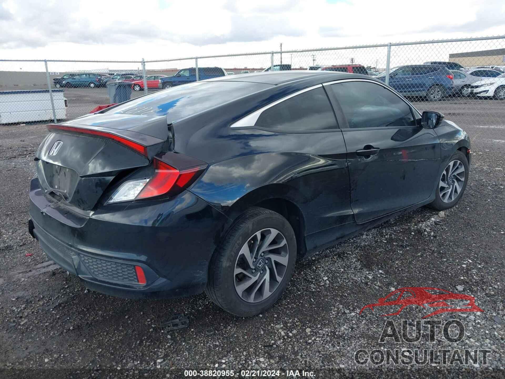 HONDA CIVIC 2019 - 2HGFC4B68KH308737