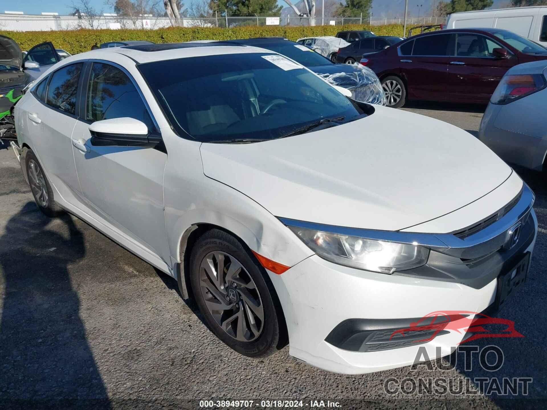 HONDA CIVIC 2017 - 19XFC2F72HE214279