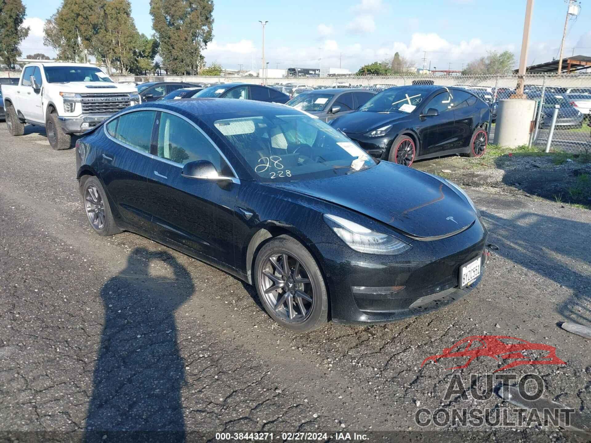 TESLA MODEL 3 2019 - 5YJ3E1EA1KF297855