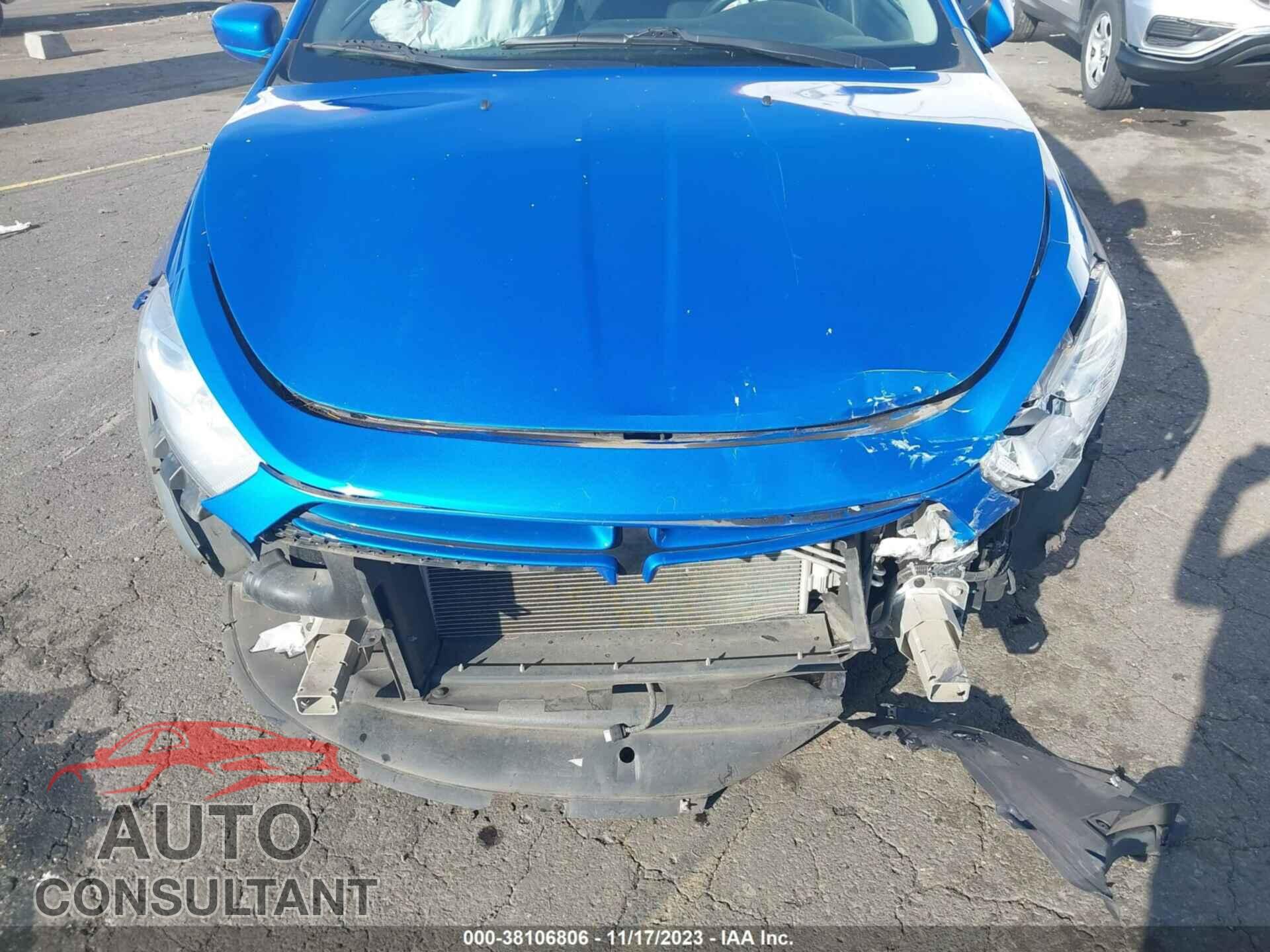 DODGE DART 2015 - 1C3CDFAA1FD345782