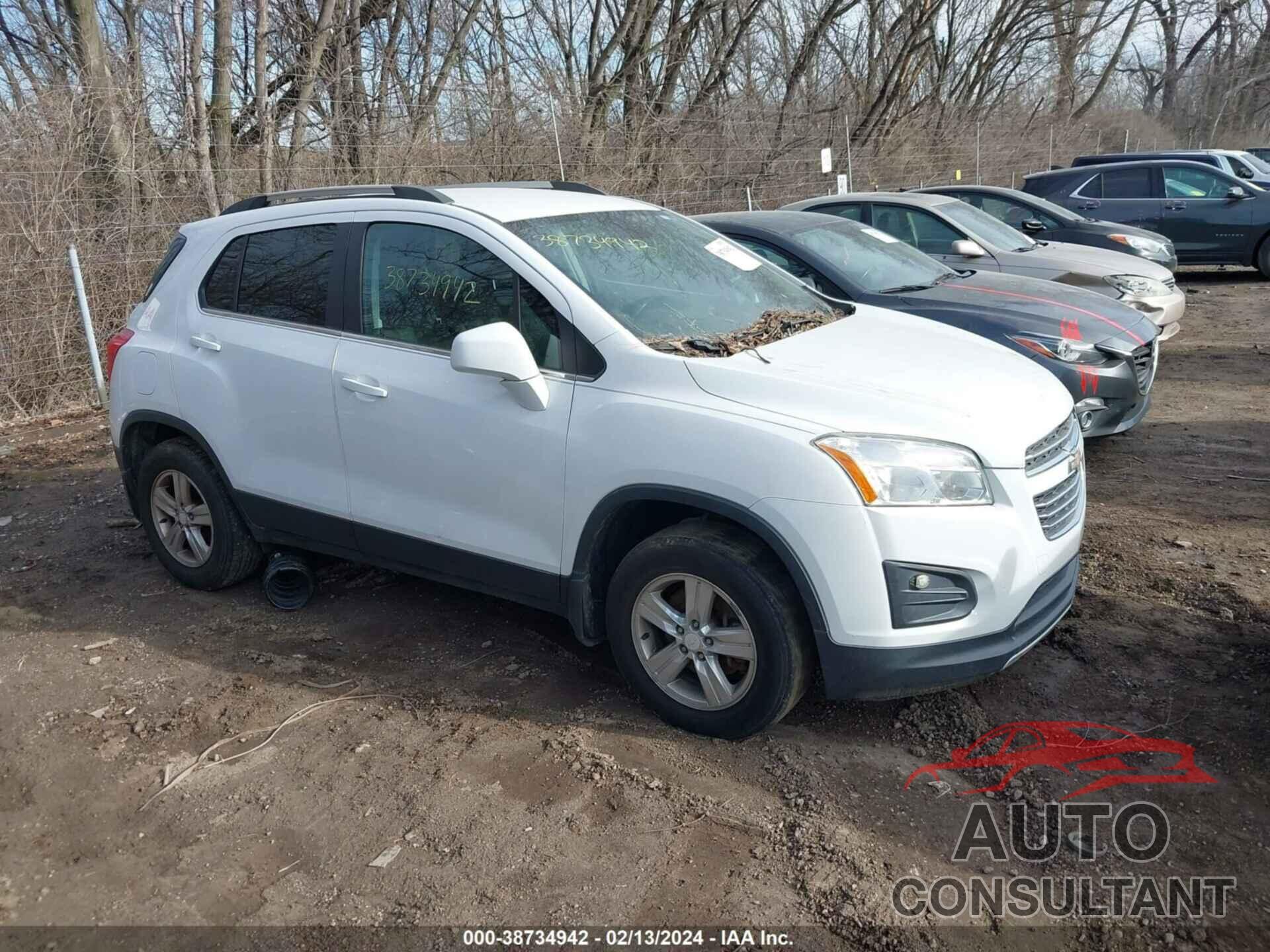 CHEVROLET TRAX 2016 - 3GNCJPSB5GL152040