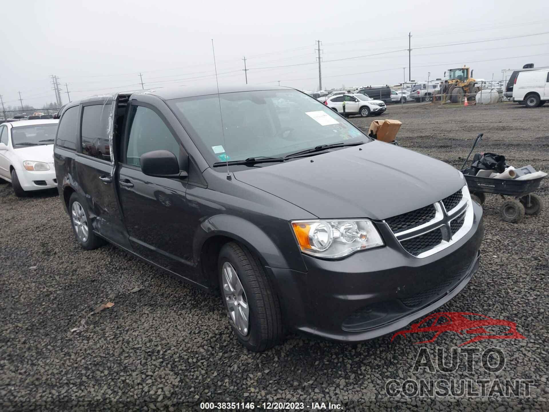 DODGE GRAND CARAVAN 2018 - 2C4RDGBG6JR259257