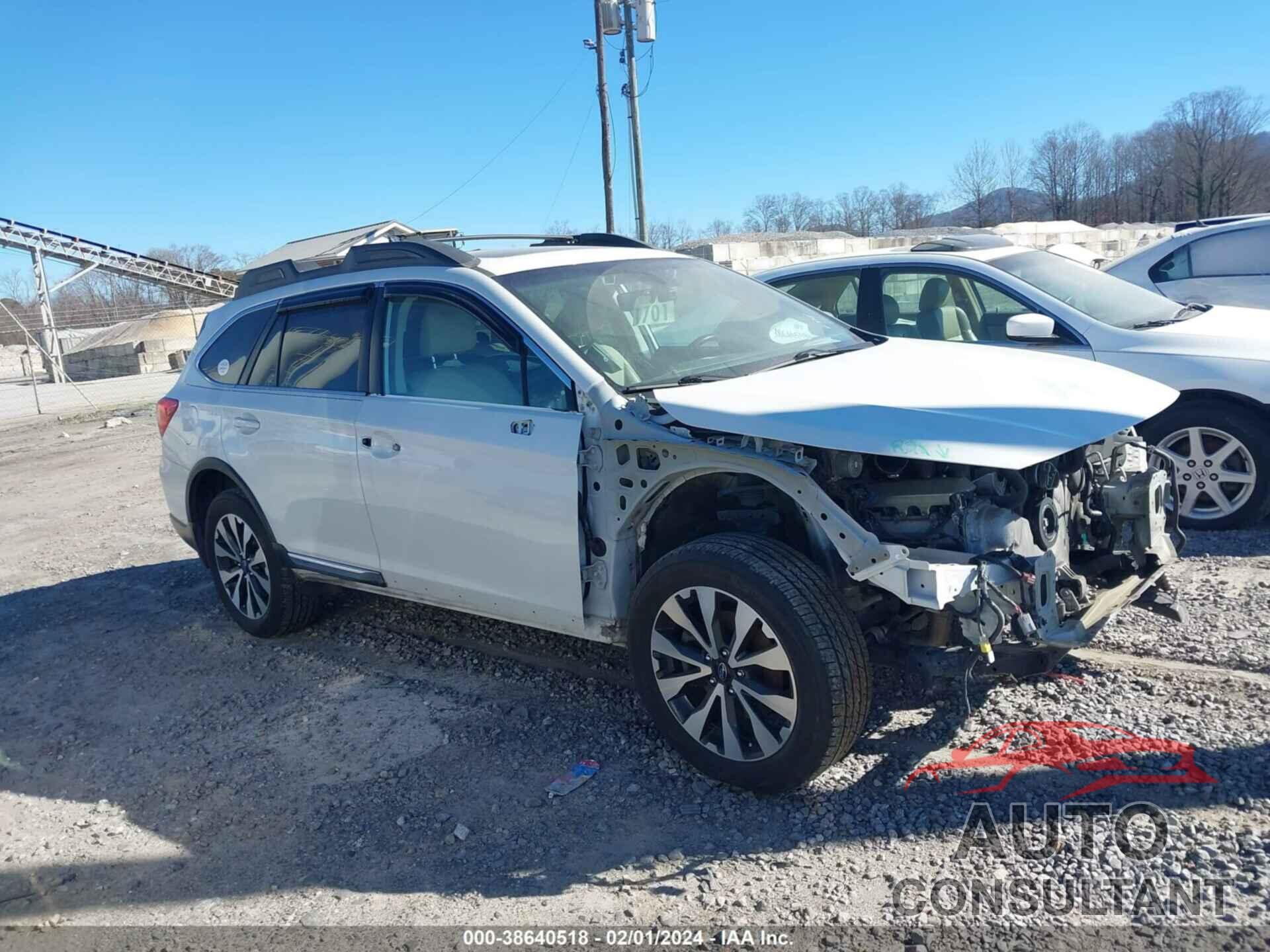 SUBARU OUTBACK 2017 - 4S4BSENC6H3310131