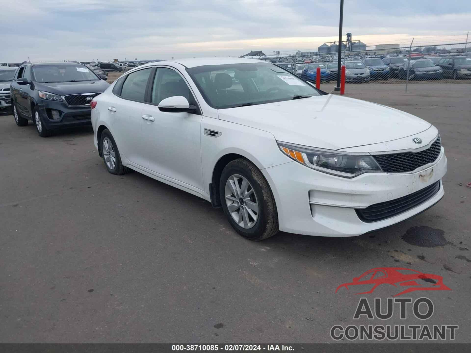 KIA OPTIMA 2016 - KNAGT4L31G5085881