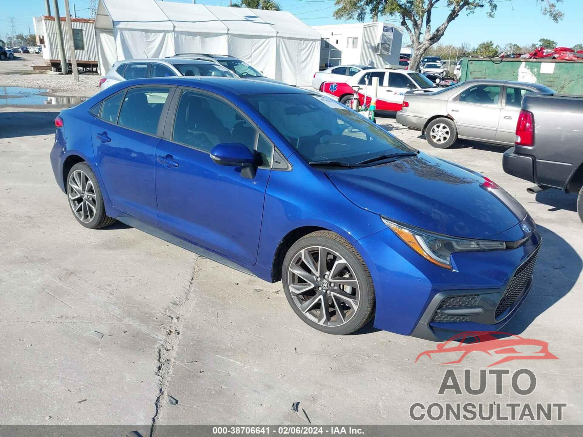TOYOTA COROLLA 2020 - JTDS4RCEXLJ050105