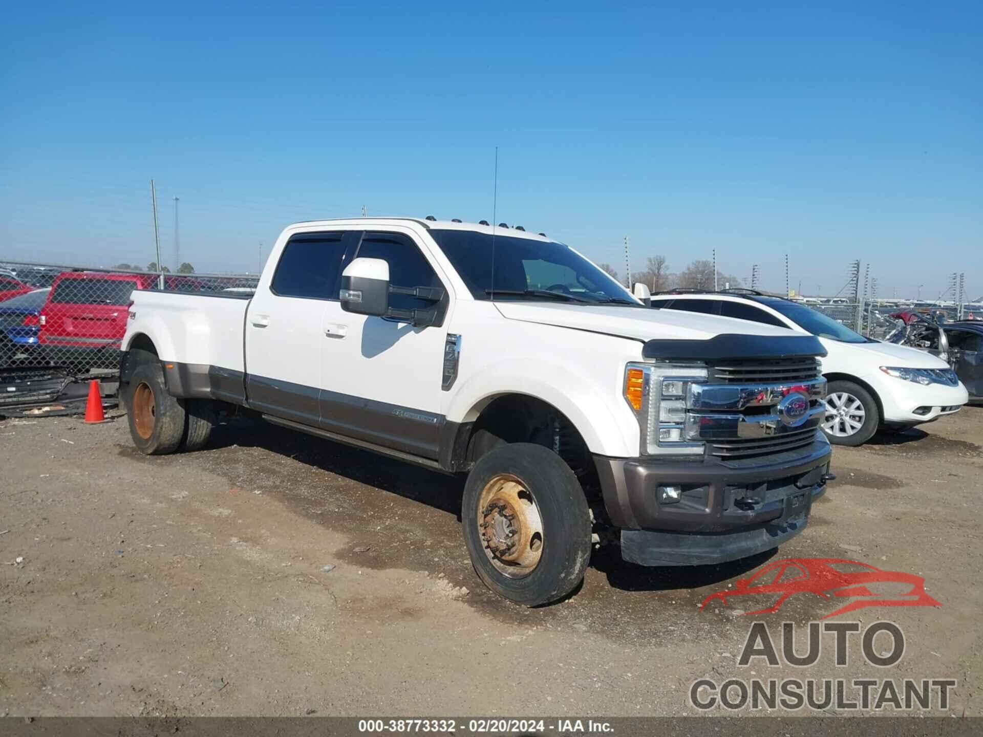 FORD F-450 2017 - 1FT8W4DT2HEF07025