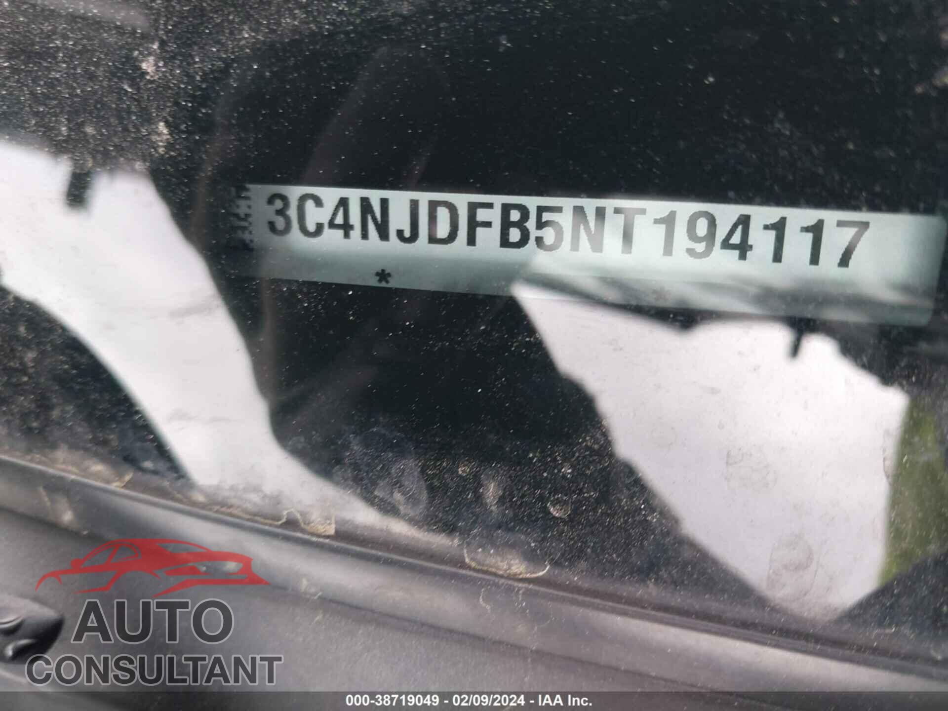 JEEP COMPASS 2022 - 3C4NJDFB5NT194117