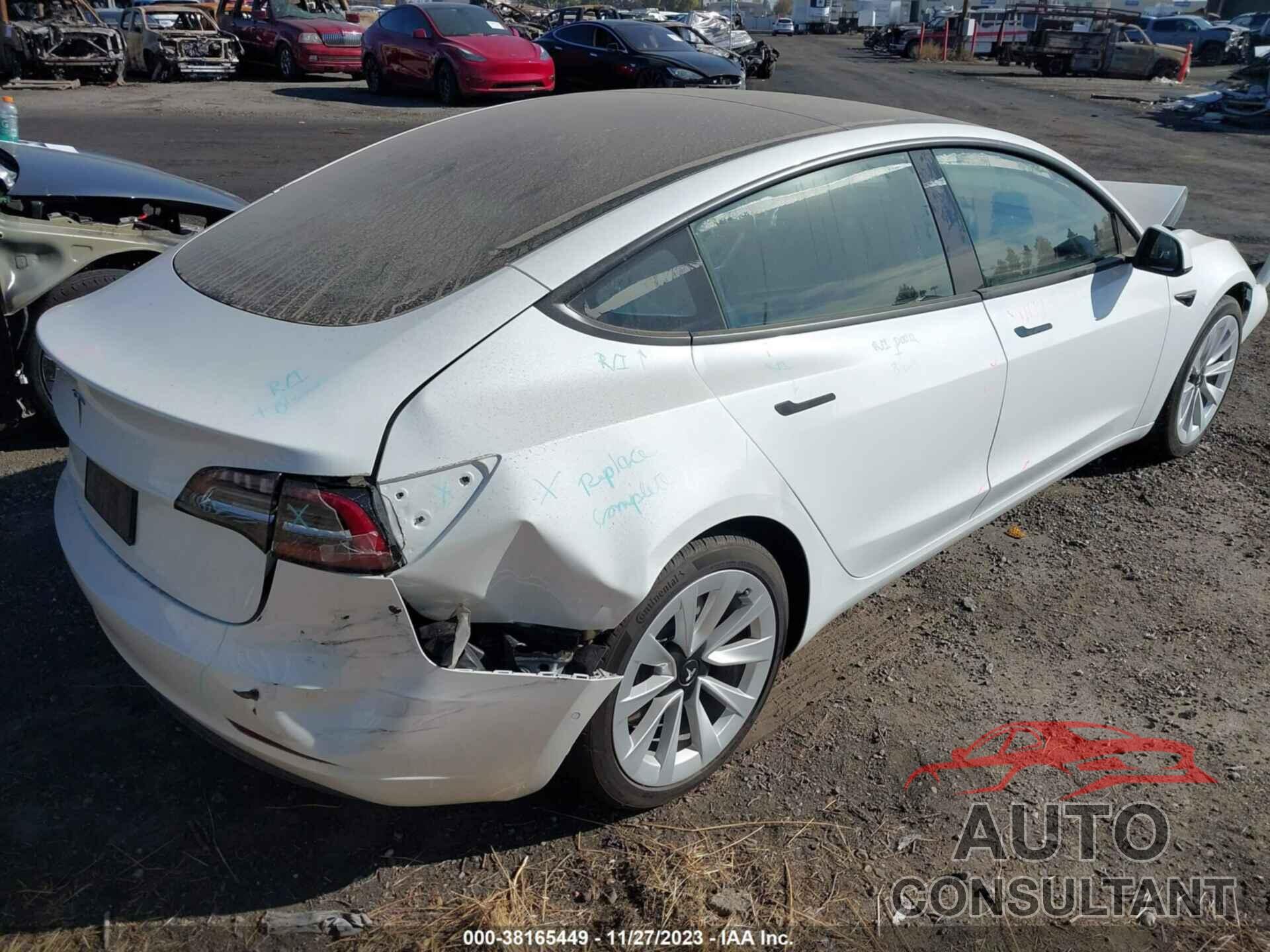 TESLA MODEL 3 2021 - 5YJ3E1EA1MF878470