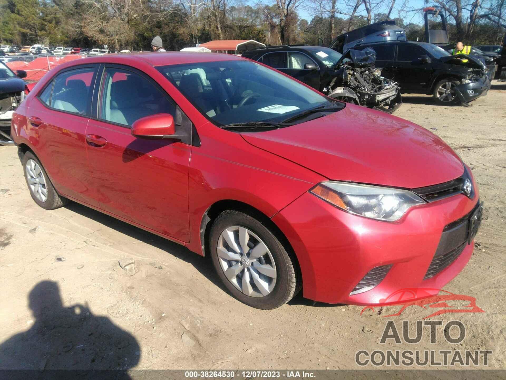 TOYOTA COROLLA 2016 - 2T1BURHE9GC552968