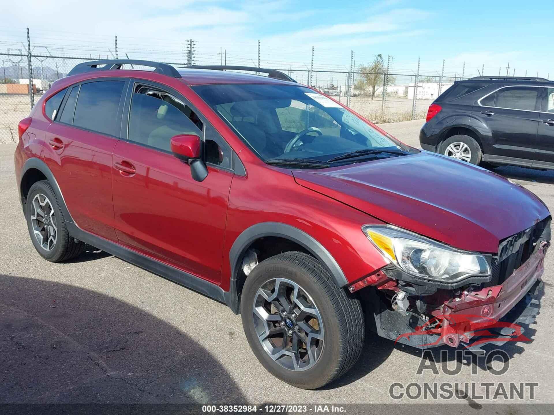 SUBARU CROSSTREK 2017 - JF2GPABC7HH242841